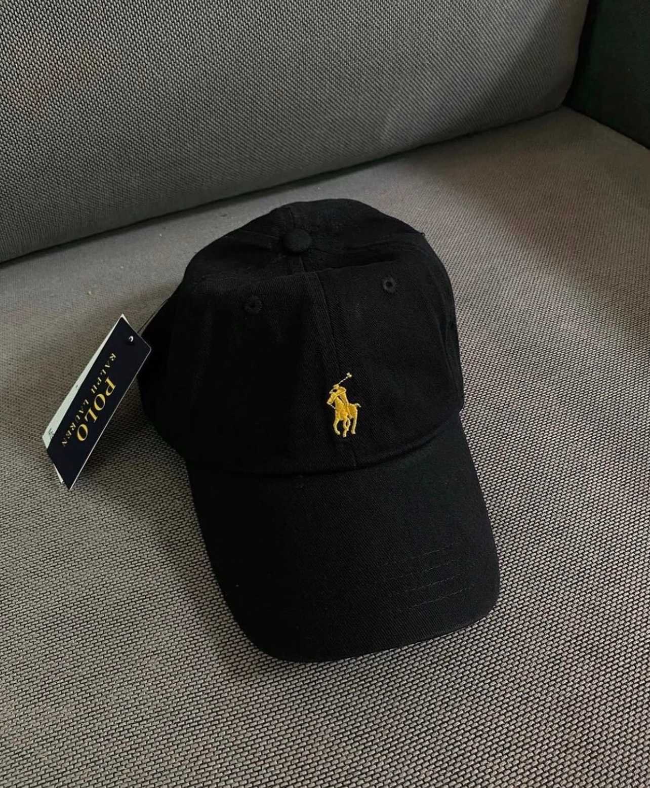 Black and gold polo hat new arrivals