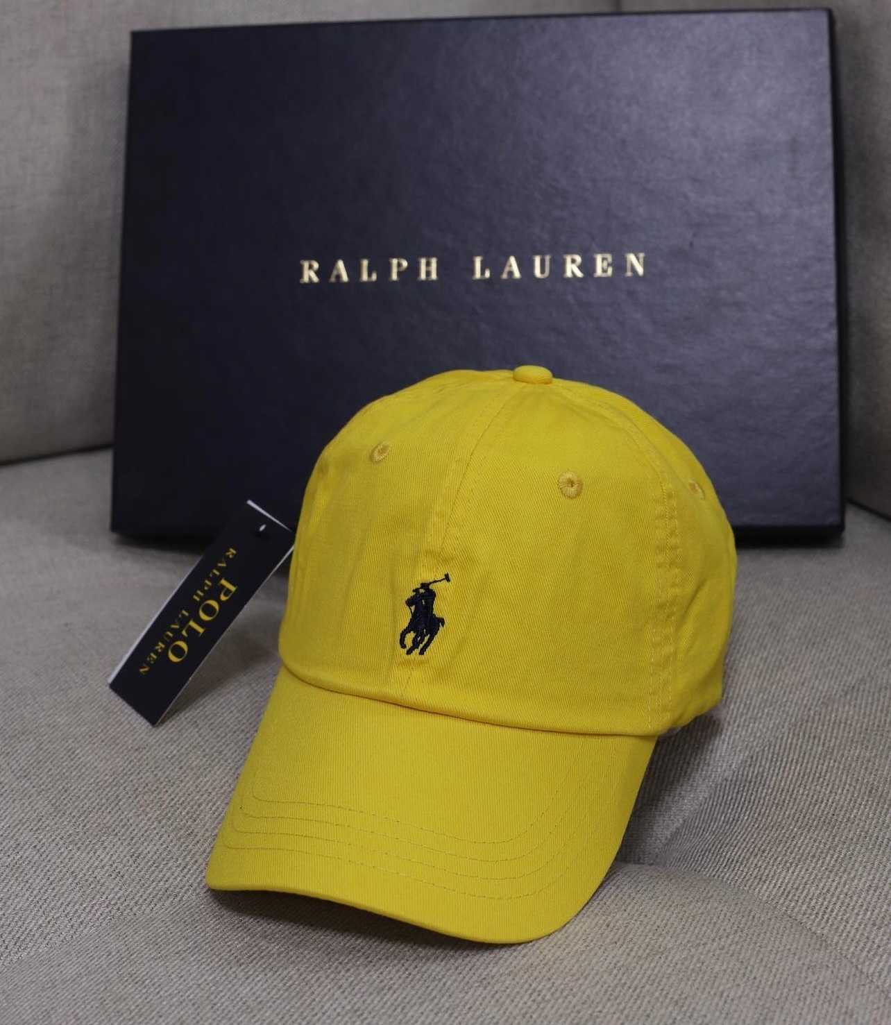 Polo store yellow hat