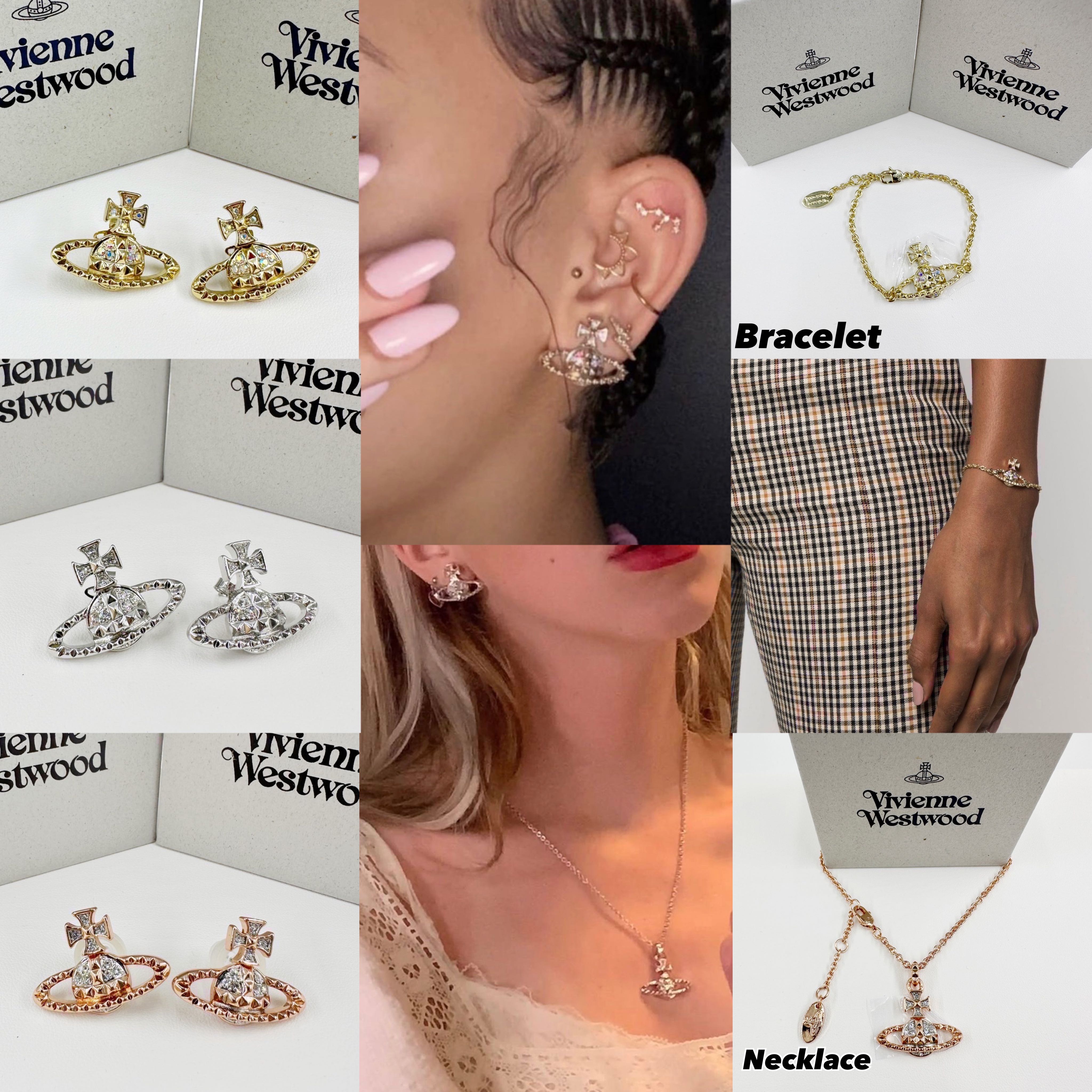 Vivienne westwood mayfair earrings necklace bracecet LINE SHOPPING