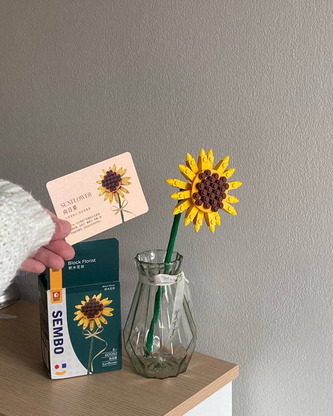mini.project flower lego Sunflower LINE SHOPPING