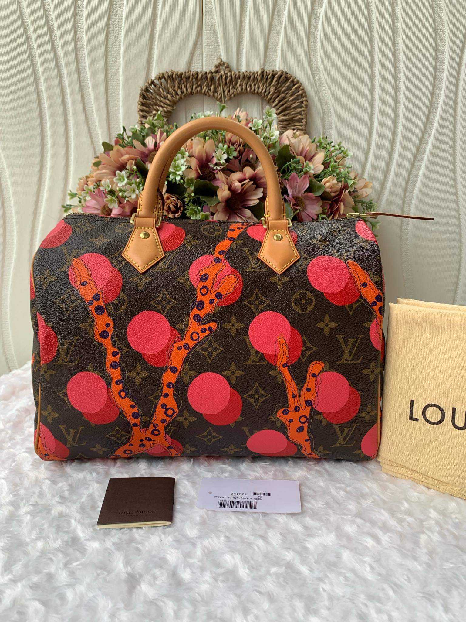 Louis Vuitton Mon Monogram Canvas Speedy 30 Bag Louis Vuitton