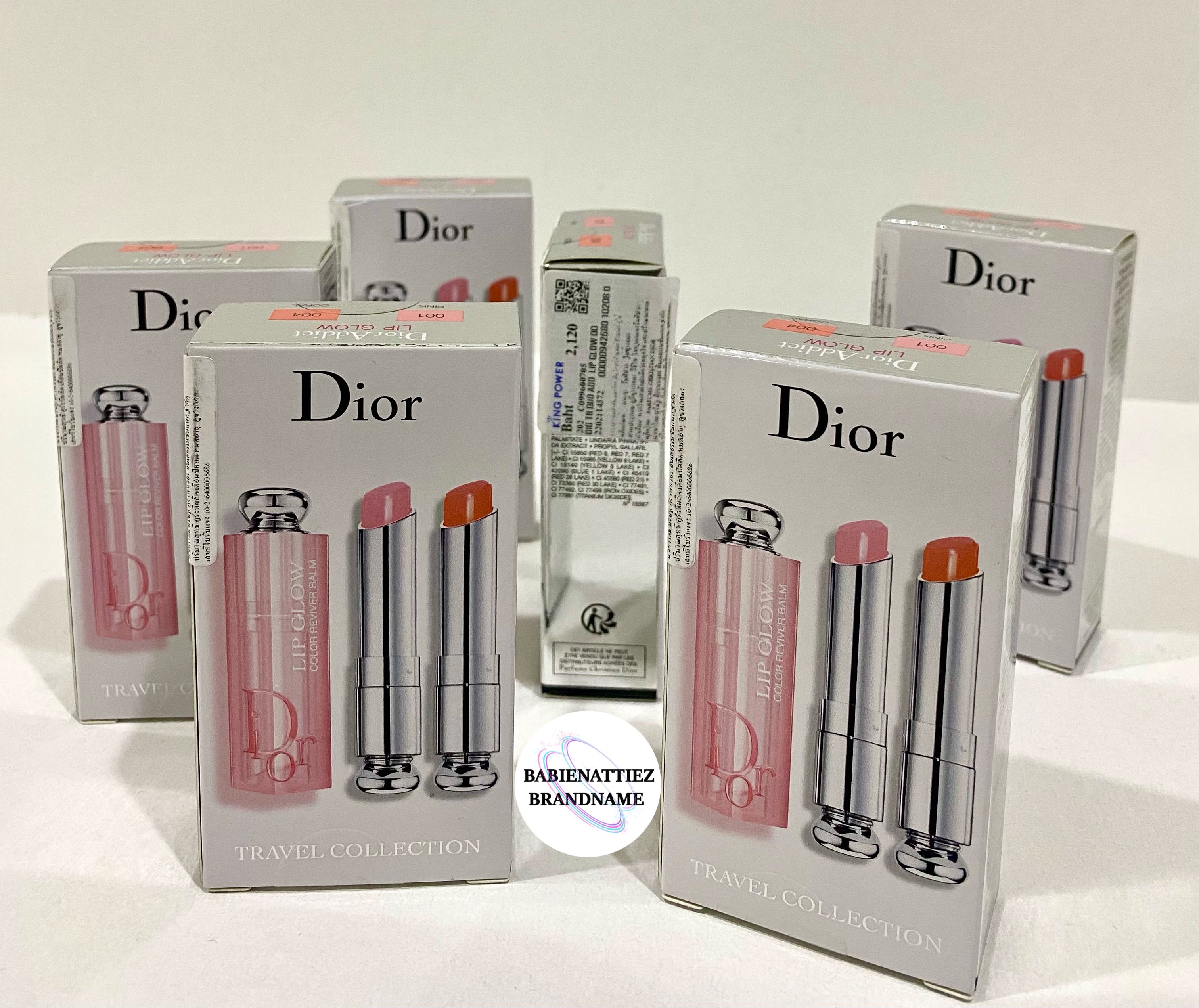 Dior lip glow deals travel set
