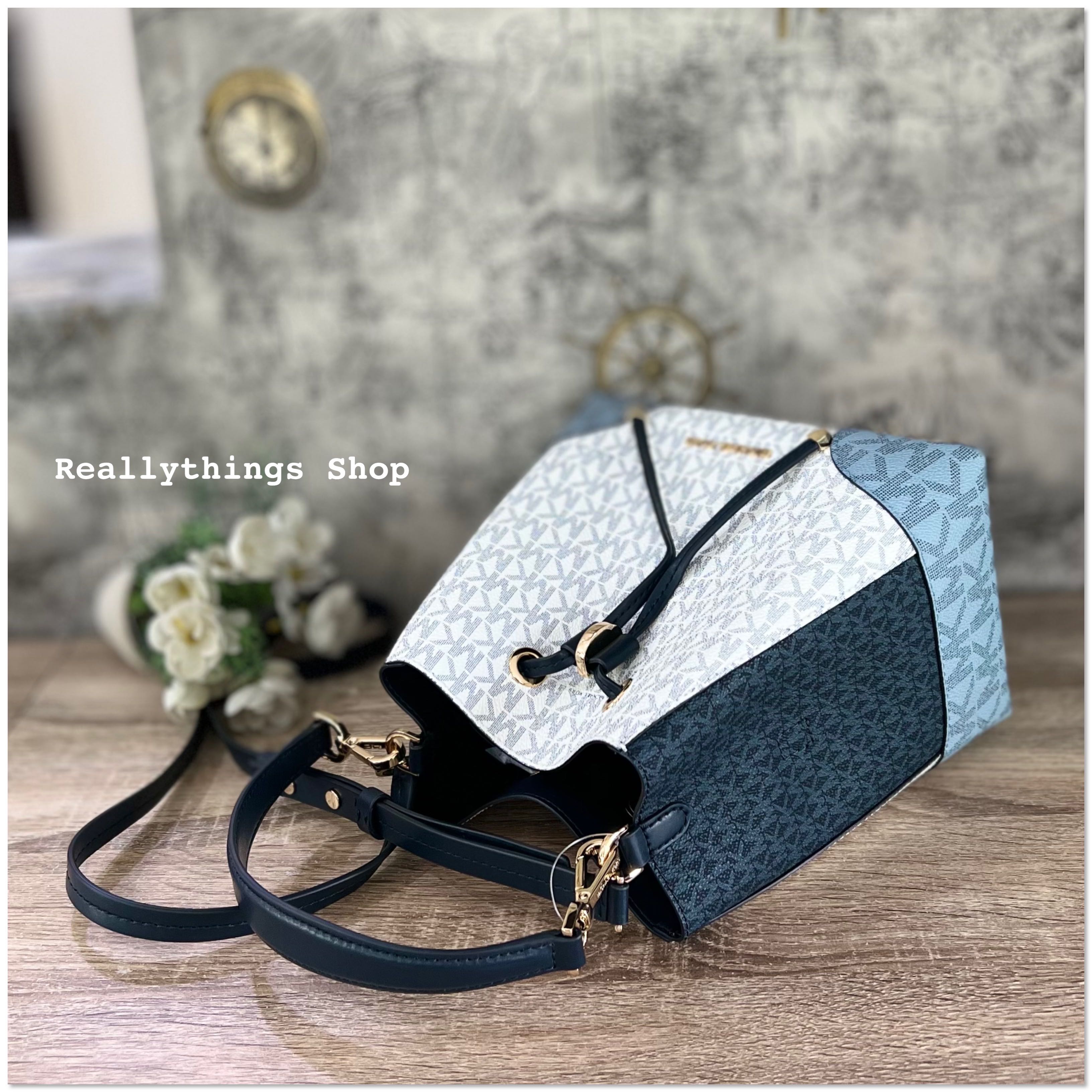 {แท้💯📮พร้อมส่ง+ส่งฟรี} กระเป๋าMK Mercer Gallery Small Bucket Bag