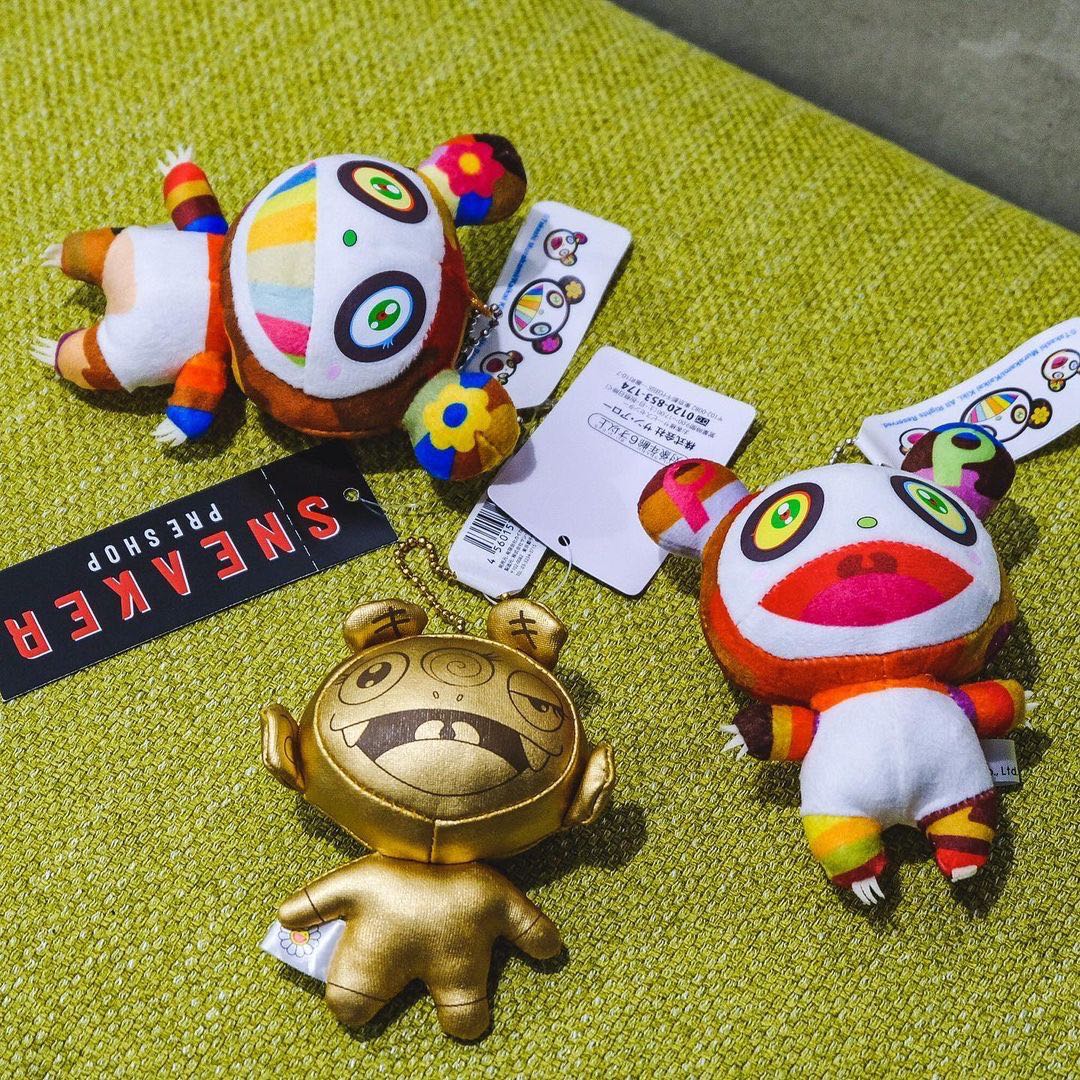 Takashi murakami cheap plush keychain
