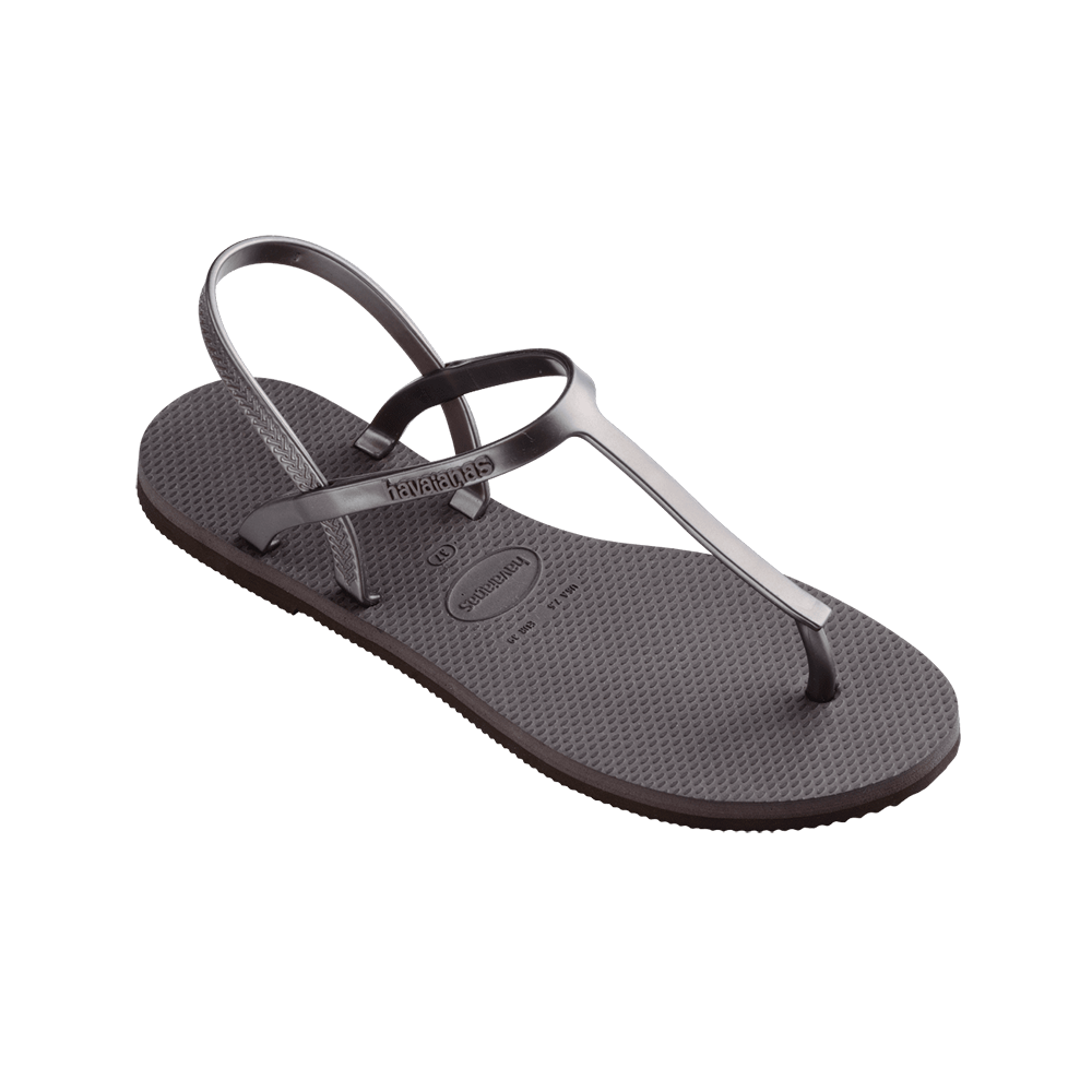 Havaianas you metallic best sale black