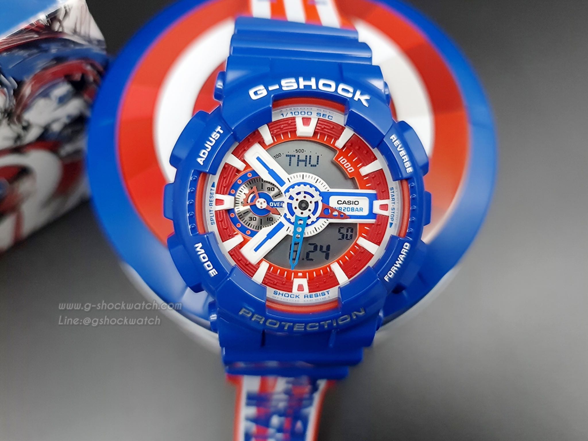 G shock captain america on sale price