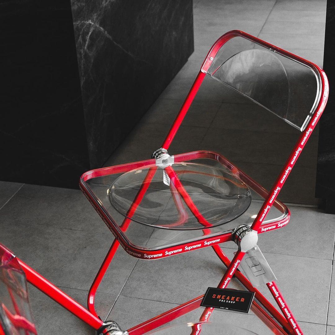Supreme x Anonima Castelli Plia Chair Red | LINE SHOPPING