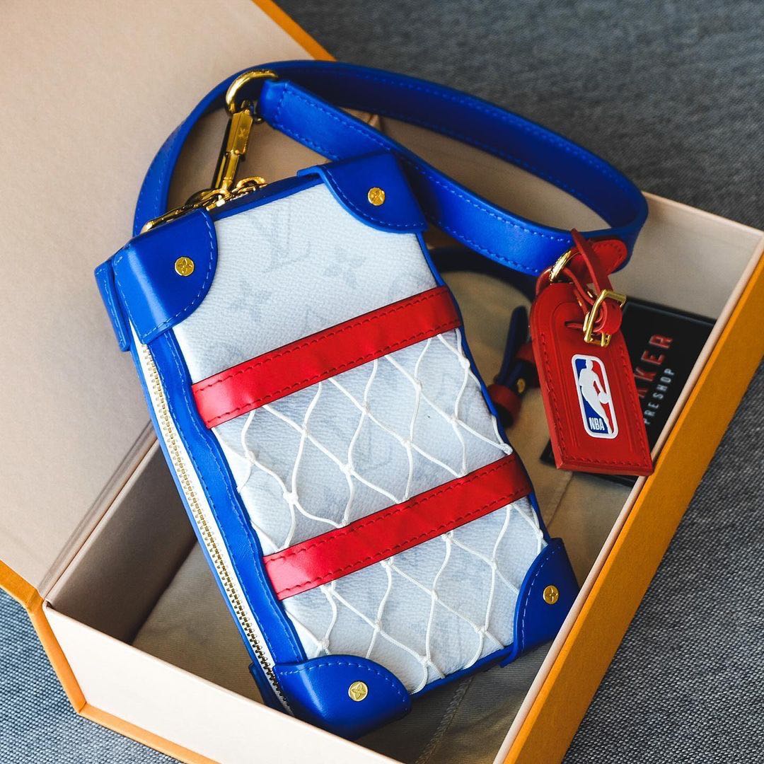 Louis Vuitton X NBA Soft Trunk Phone Box Monogram for Men