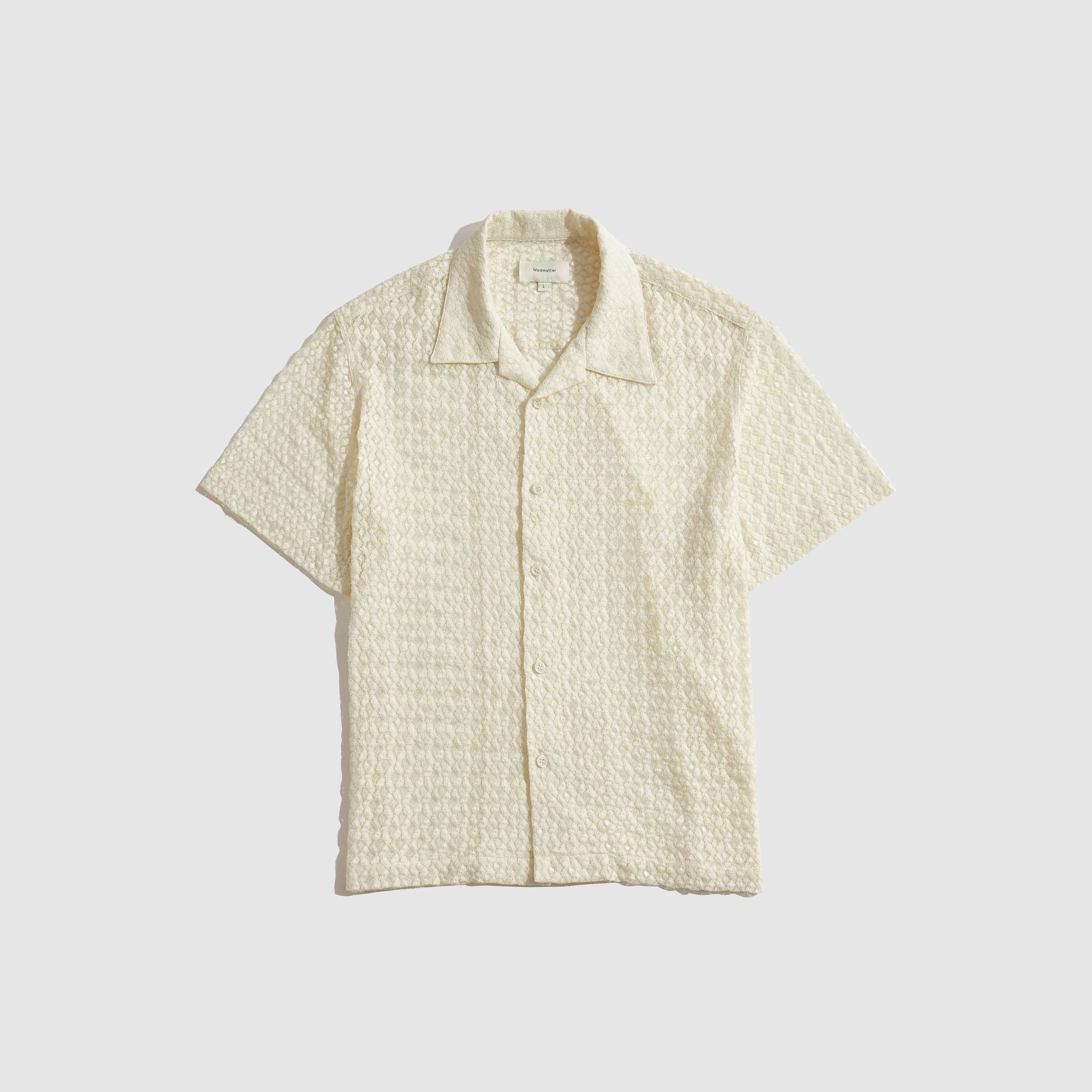SS23 Hawaiian Shirt Yellow Lace | LINE SHOPPING