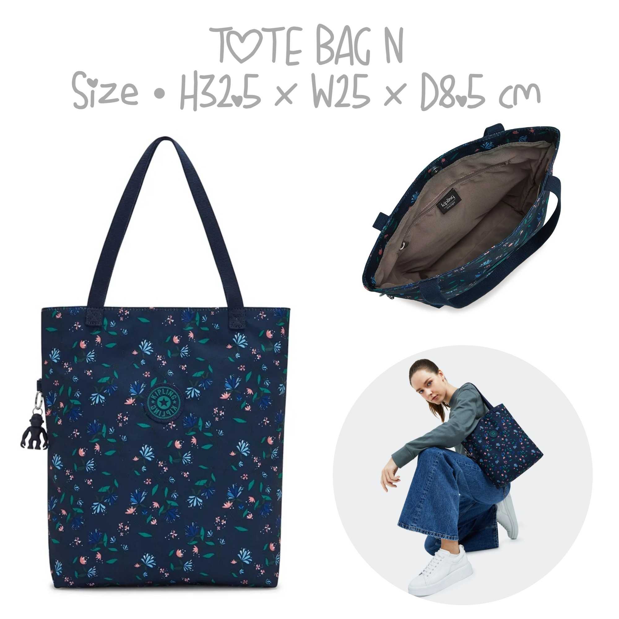KIPLING TOTE BAG N LINE SHOPPING