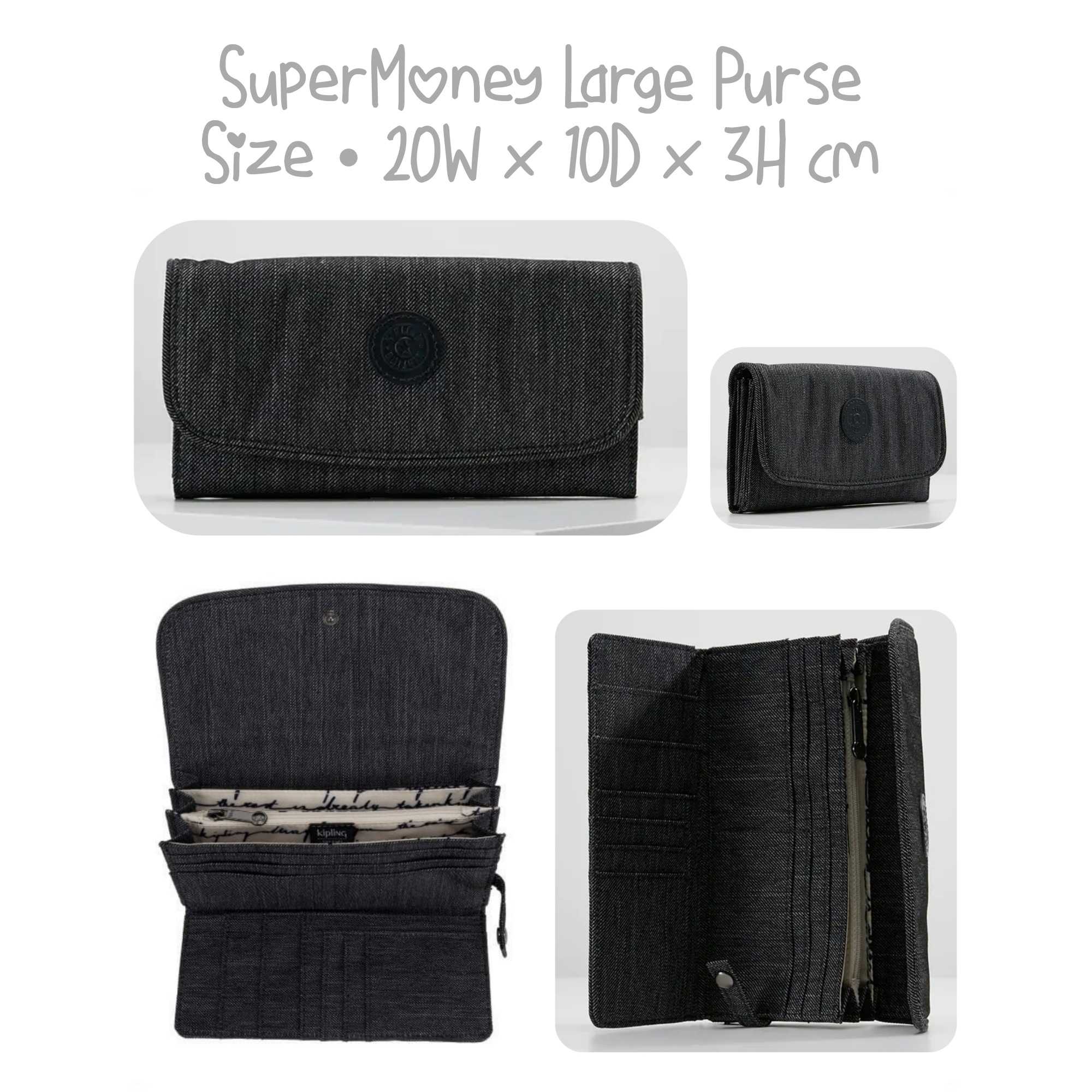 Kipling shop supermoney purse