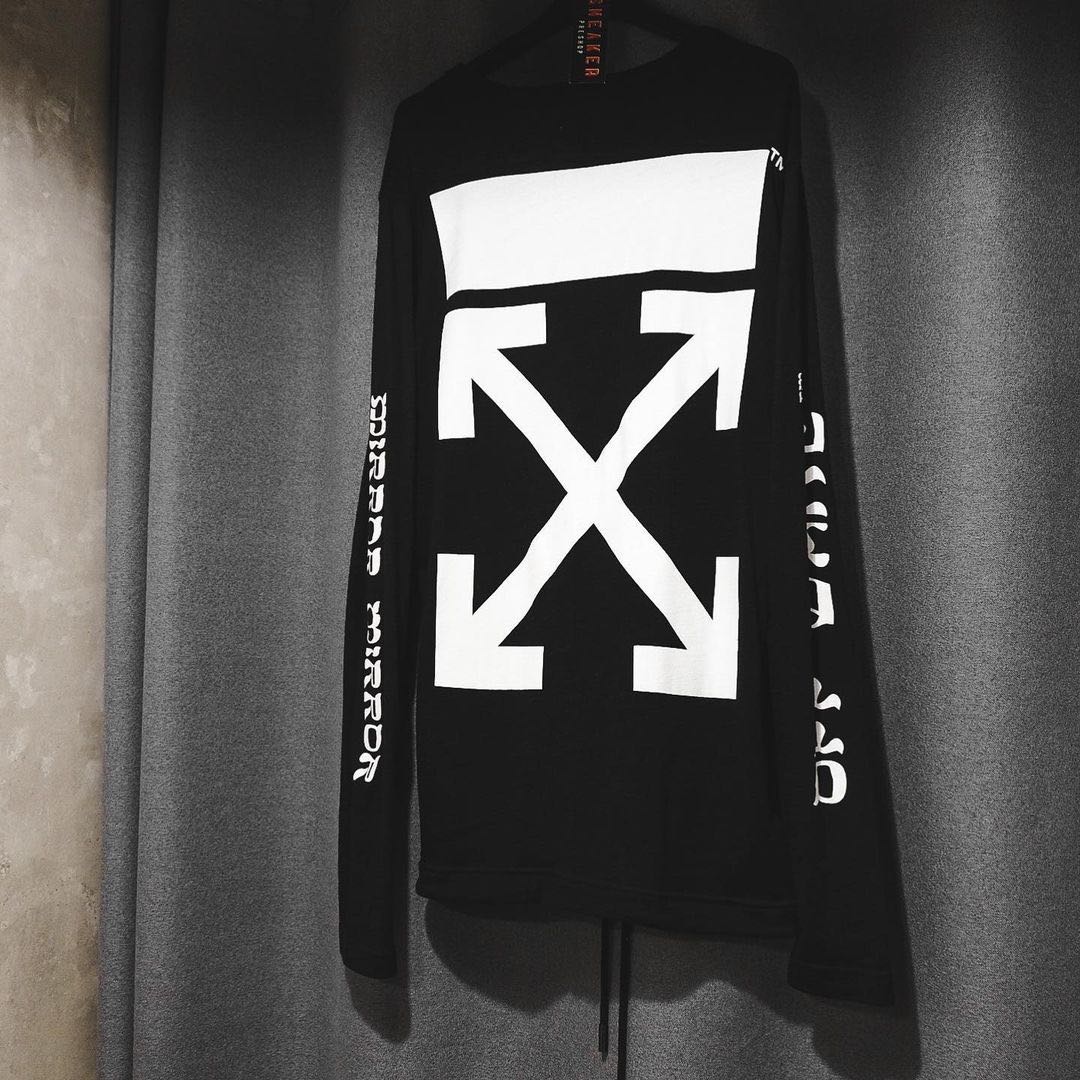 Off white mirror sales mirror long sleeve