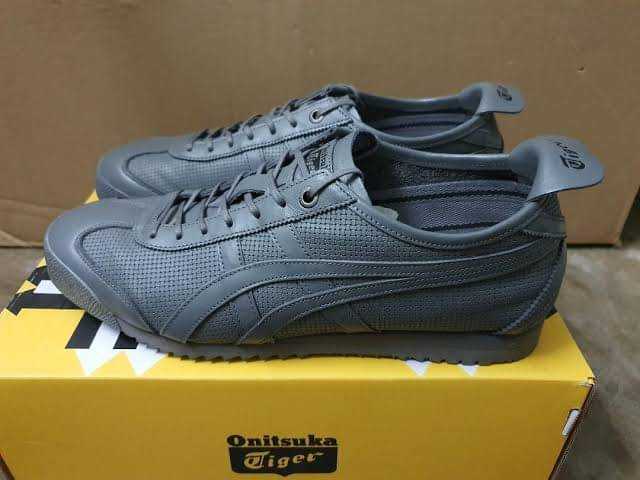 Grey onitsuka tiger mexico 66 sale