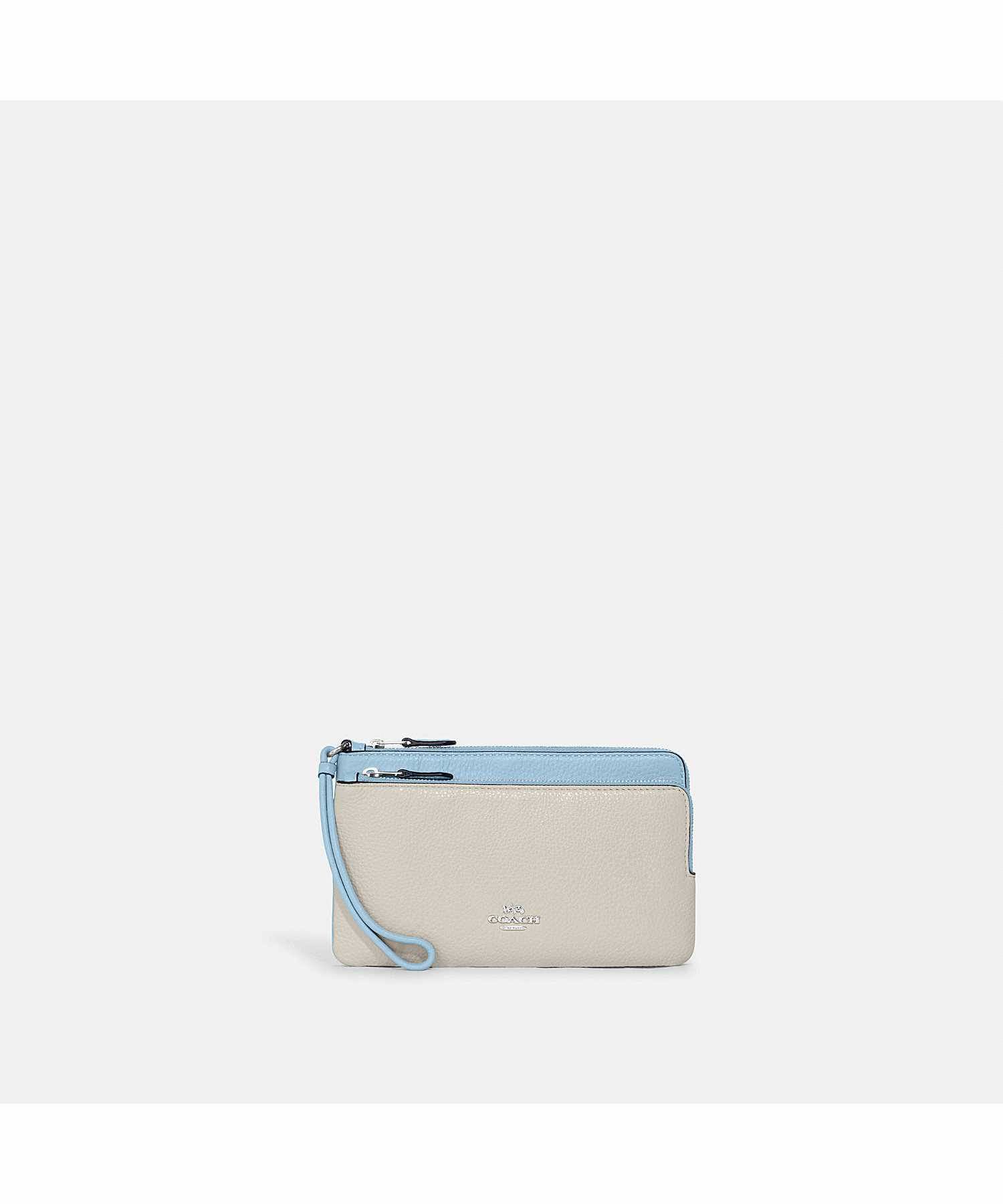 Baby blue sales coach wallet