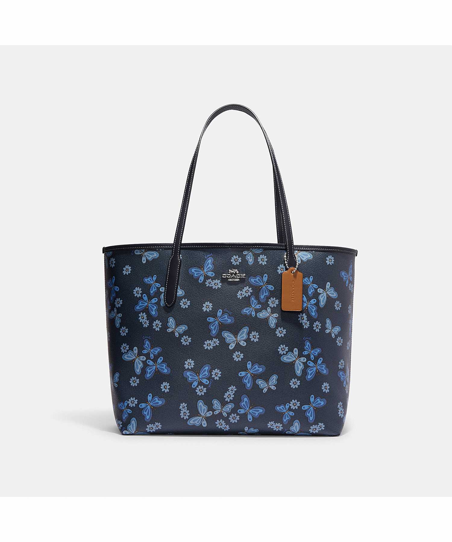 Coach butterfly online print bag