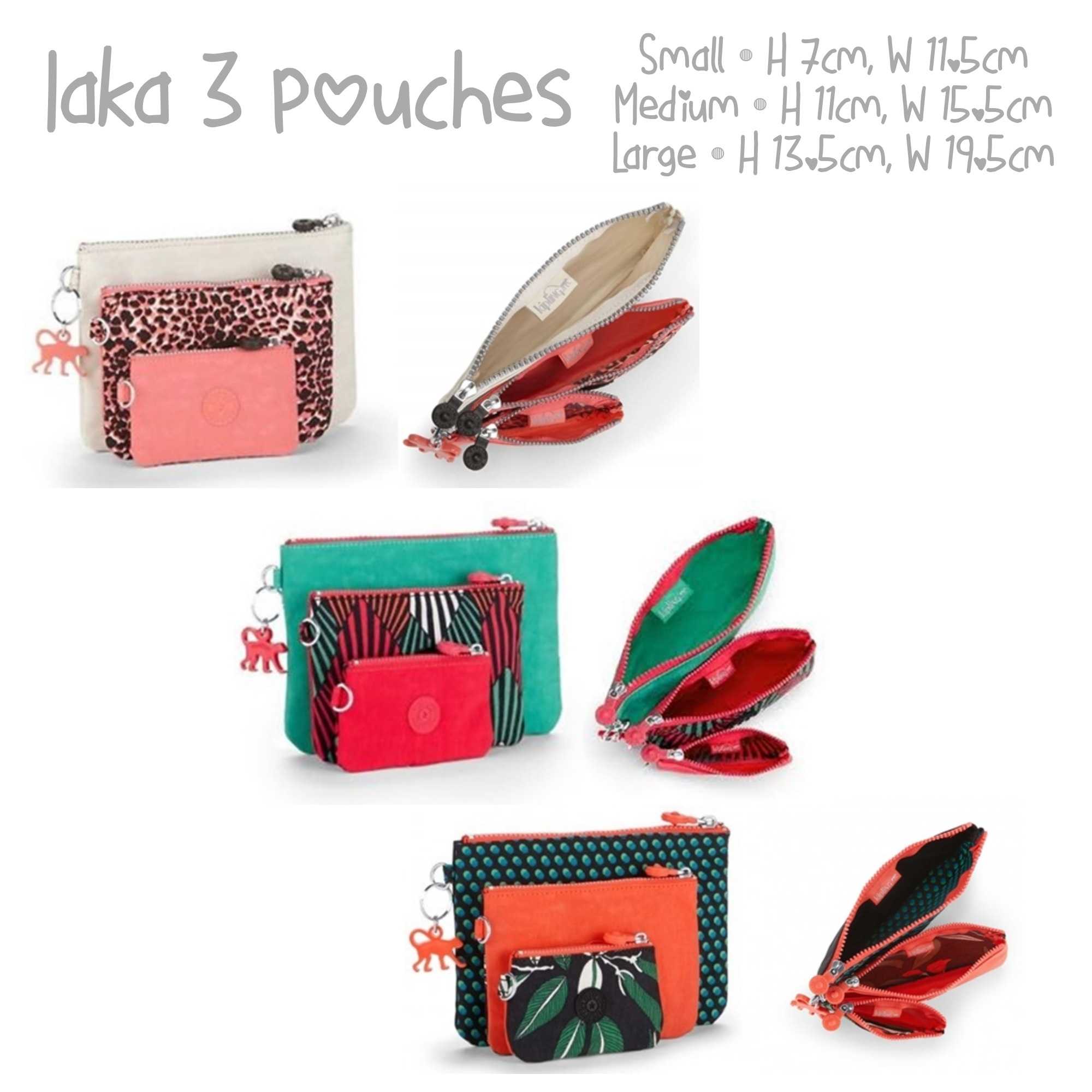Kipling Iaka 3 pouches LINE SHOPPING