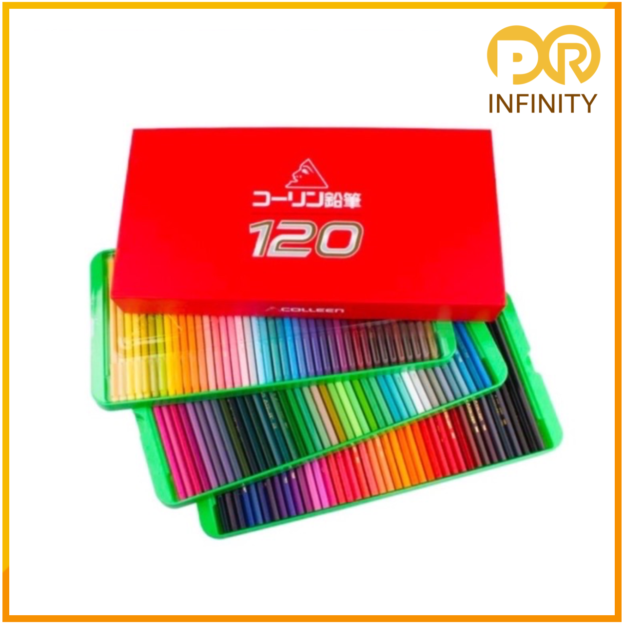 ดินสอสีไม้คอลลีน 120 สี Colleen Colored Pencils 120 LINE SHOPPING