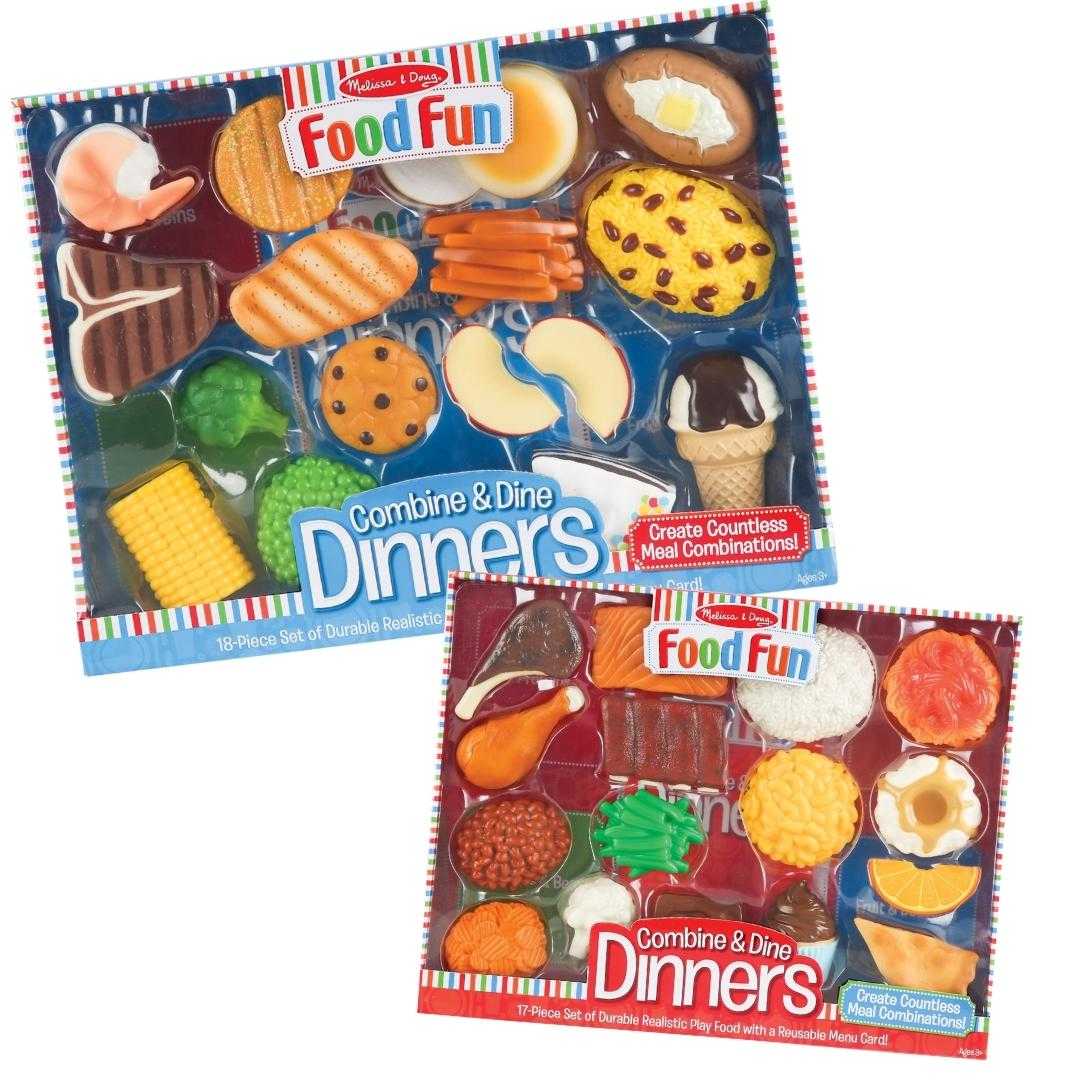 Melissa and doug combine and dine cheap