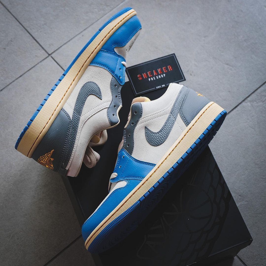 Jordan 1 Low Vintage UNC Grey