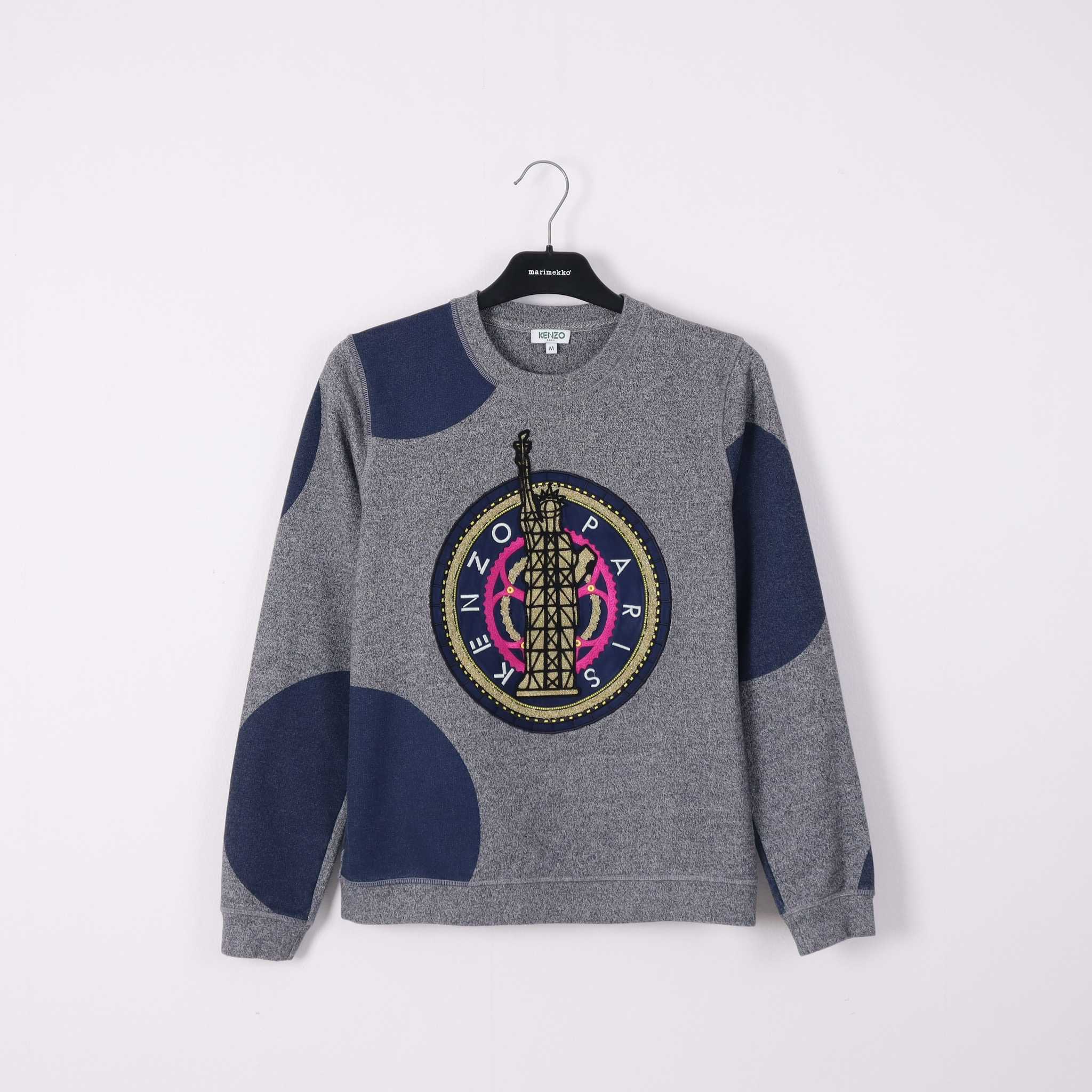 Kenzo statue of shop liberty sweatshirt