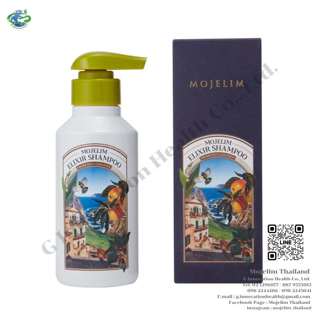 Mojelim Elixir Shampoo ( แชมพูลดผมร่วง )300 ml LINE SHOPPING