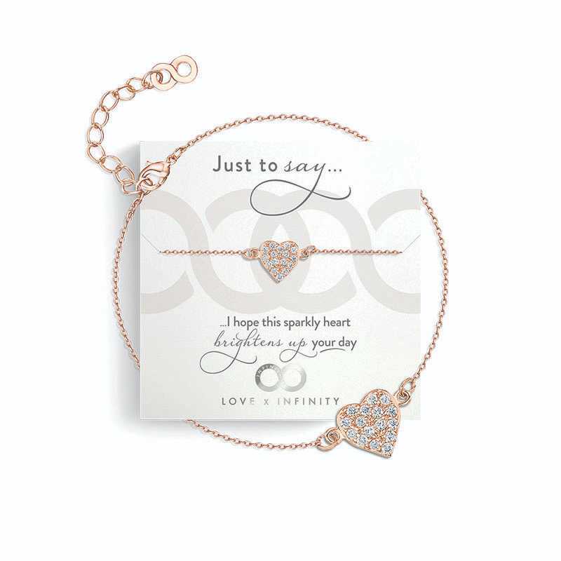 Love x infinity bracelet clearance