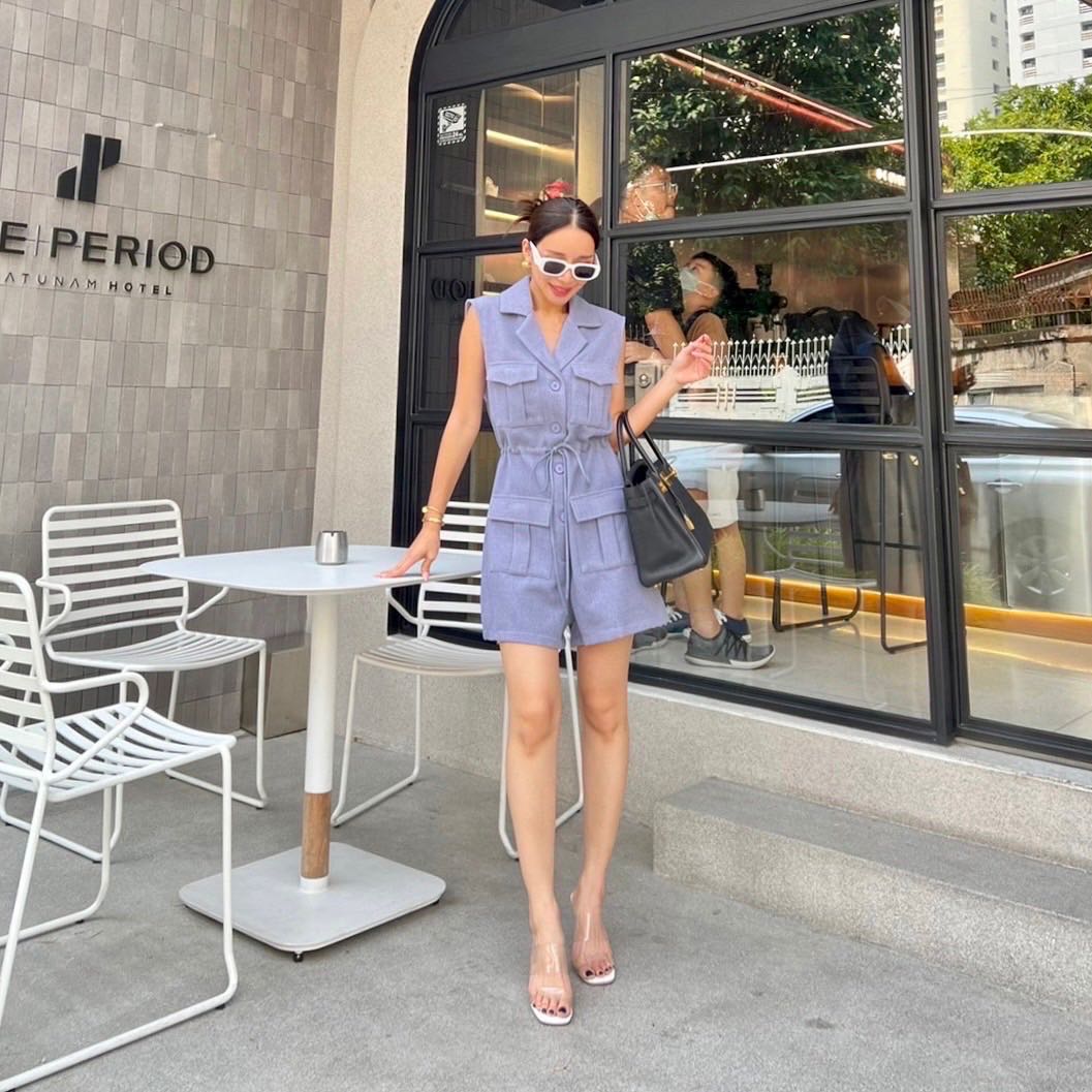 Vest Top Jumpsuit 4 LINE SHOPPING