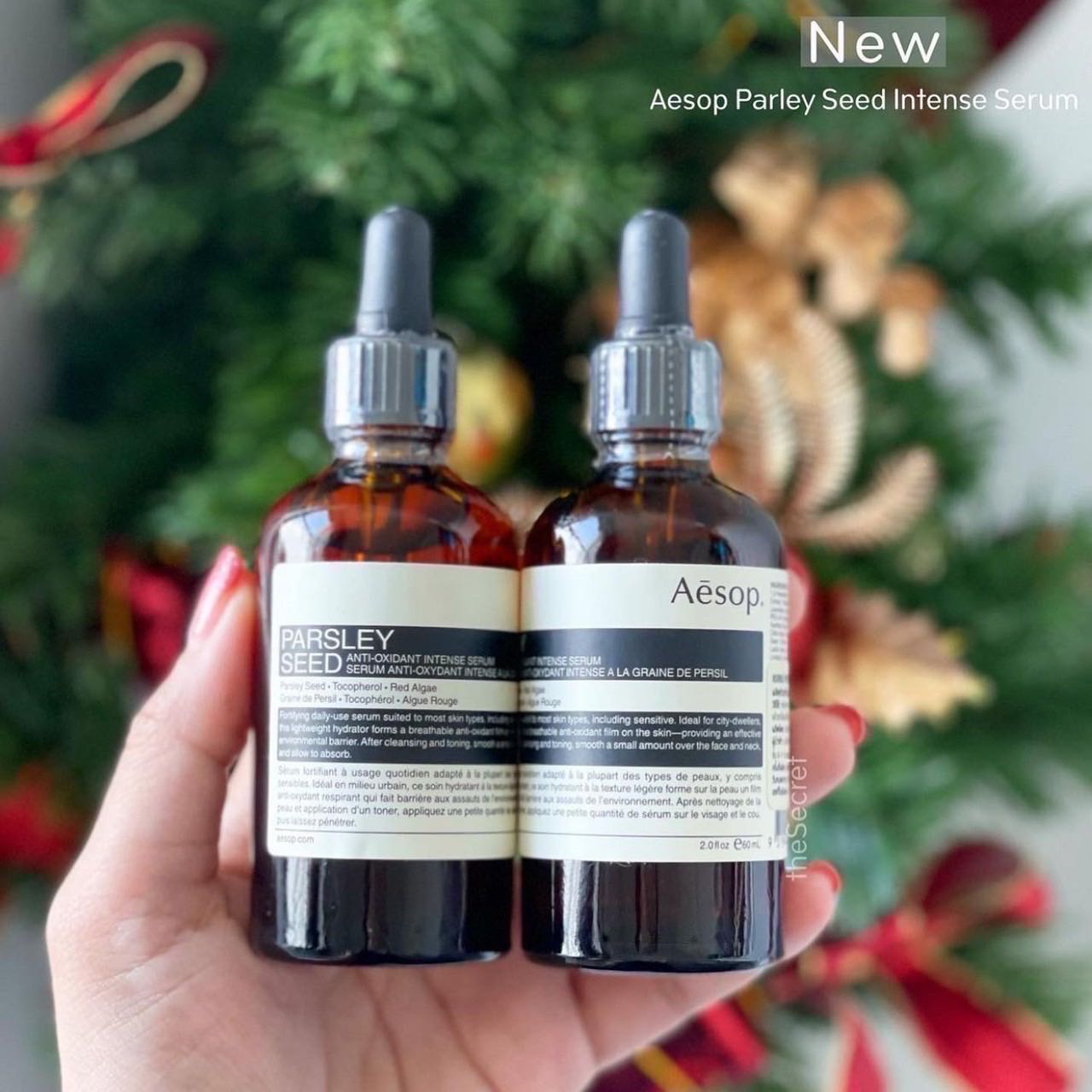 AESOP PARSLEY SEED ANTIOXIDANT INTENSE SERUM LINE SHOPPING