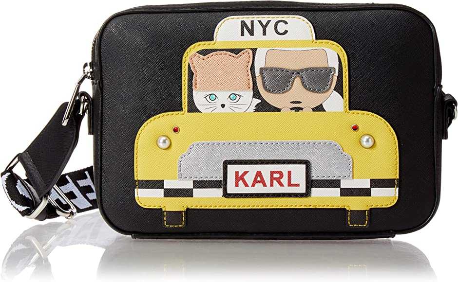 KARL LAGERFELD PARIS Maybelle Karl & Rabbit Logo Satchel Bag