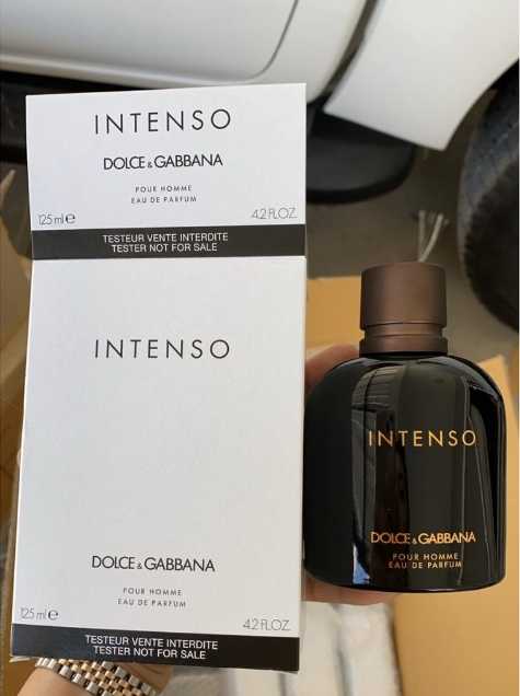 Dolce gabbana hotsell intenso tester