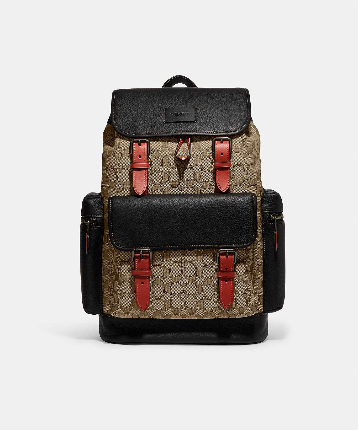 Coach ranger sales backpack red