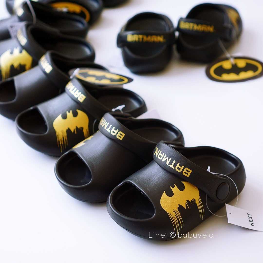 Next Chunky Sliders Black Batman LINE SHOPPING