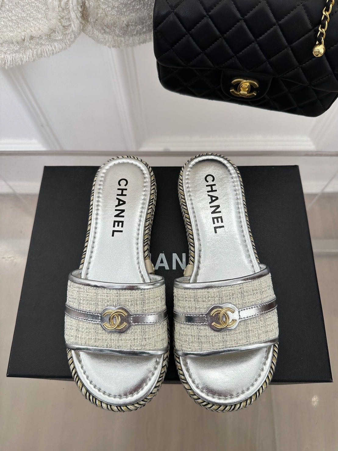 Chanel discount slides aliexpress