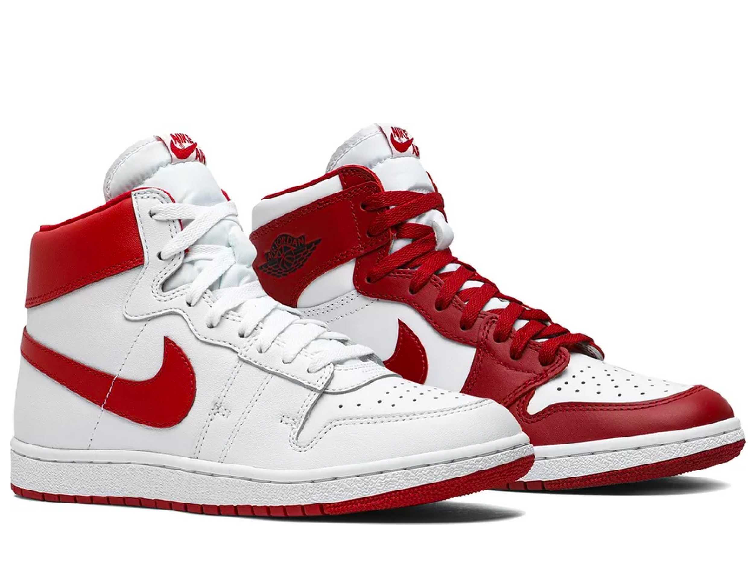 Nike air top ship white red
