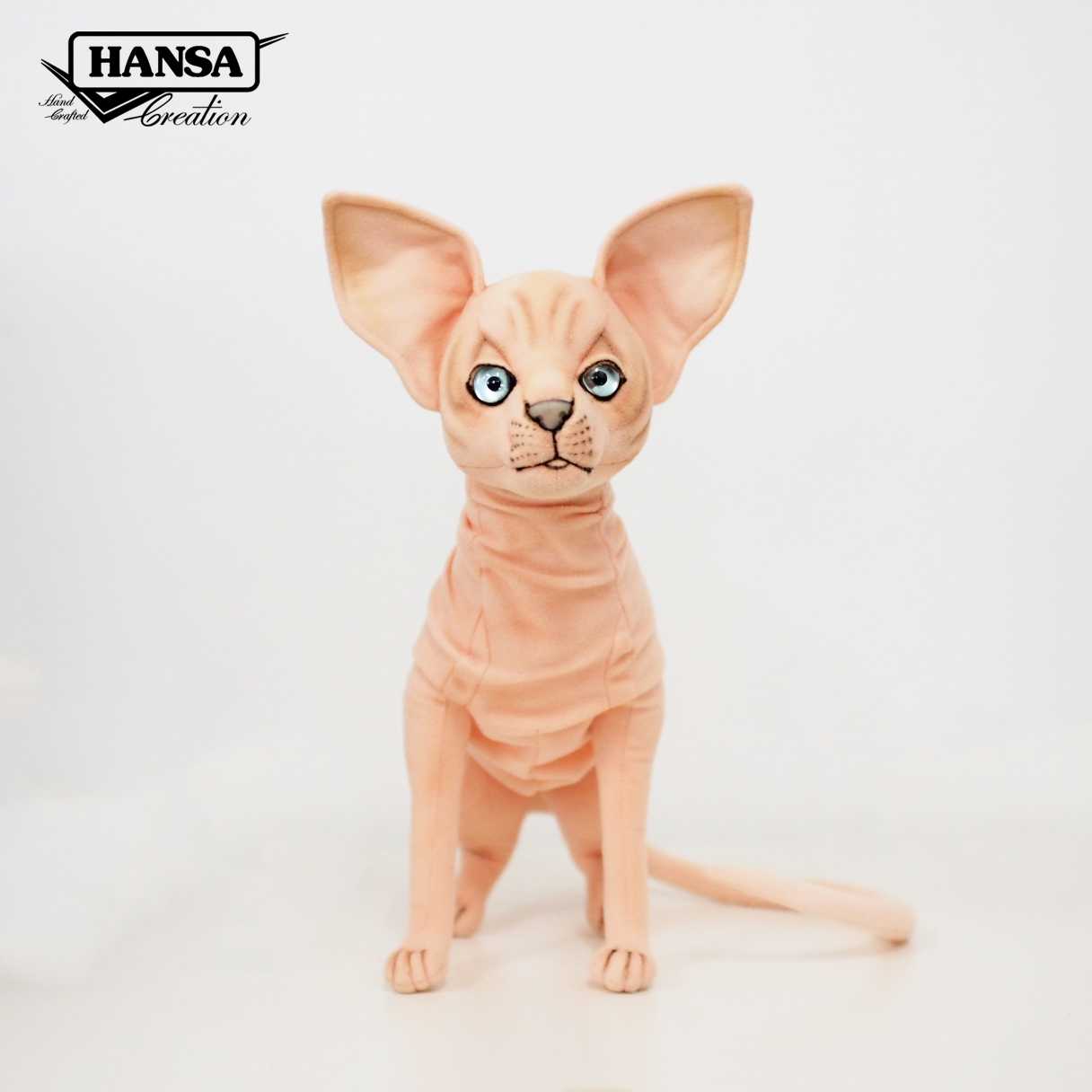 Sphynx cat plush toy top