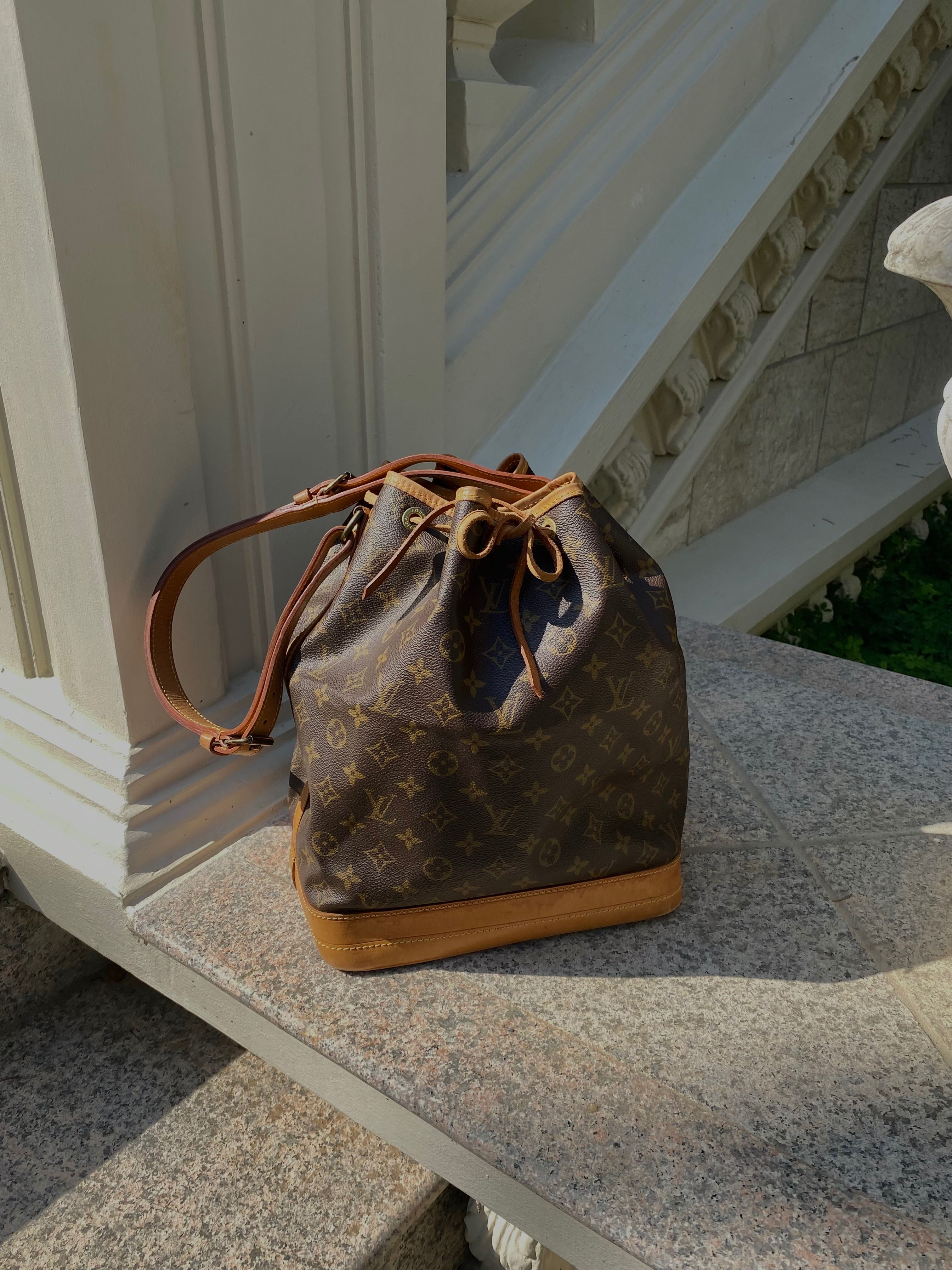 Louis Vuitton Noe Gm in Brown