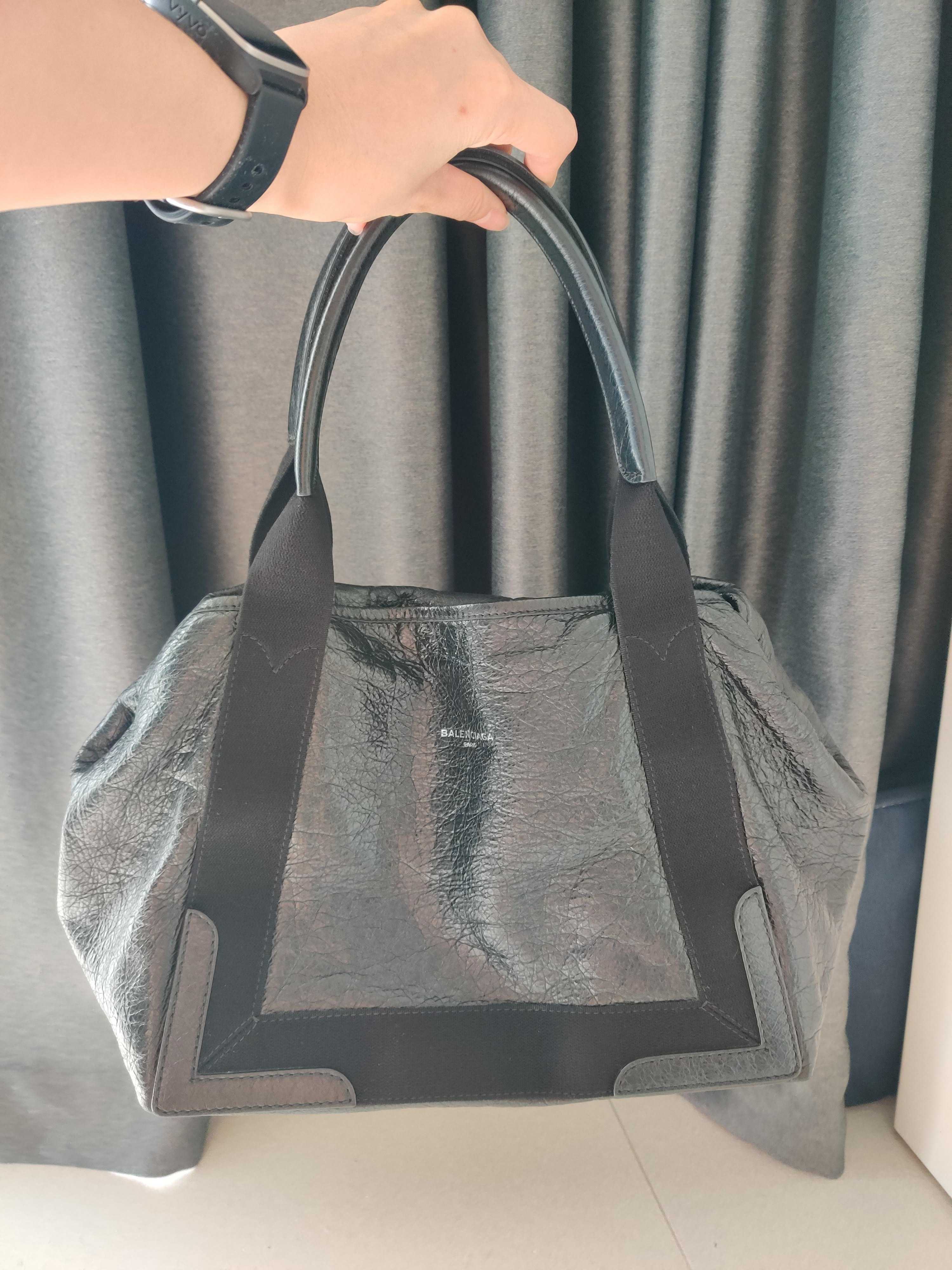 Balenciaga cabas 2025 leather