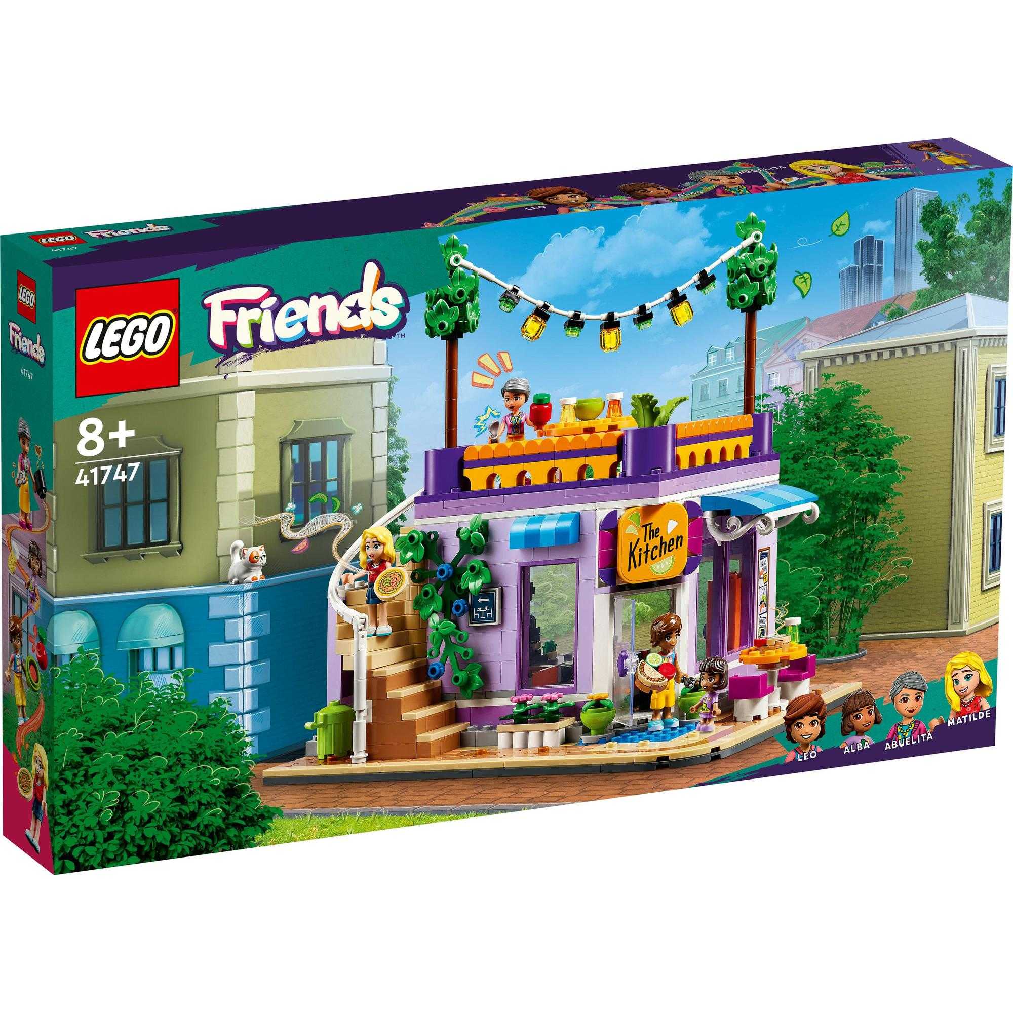 LEGO Friends 41747 Heartlake City Community Kitchen Building Toy Set ...