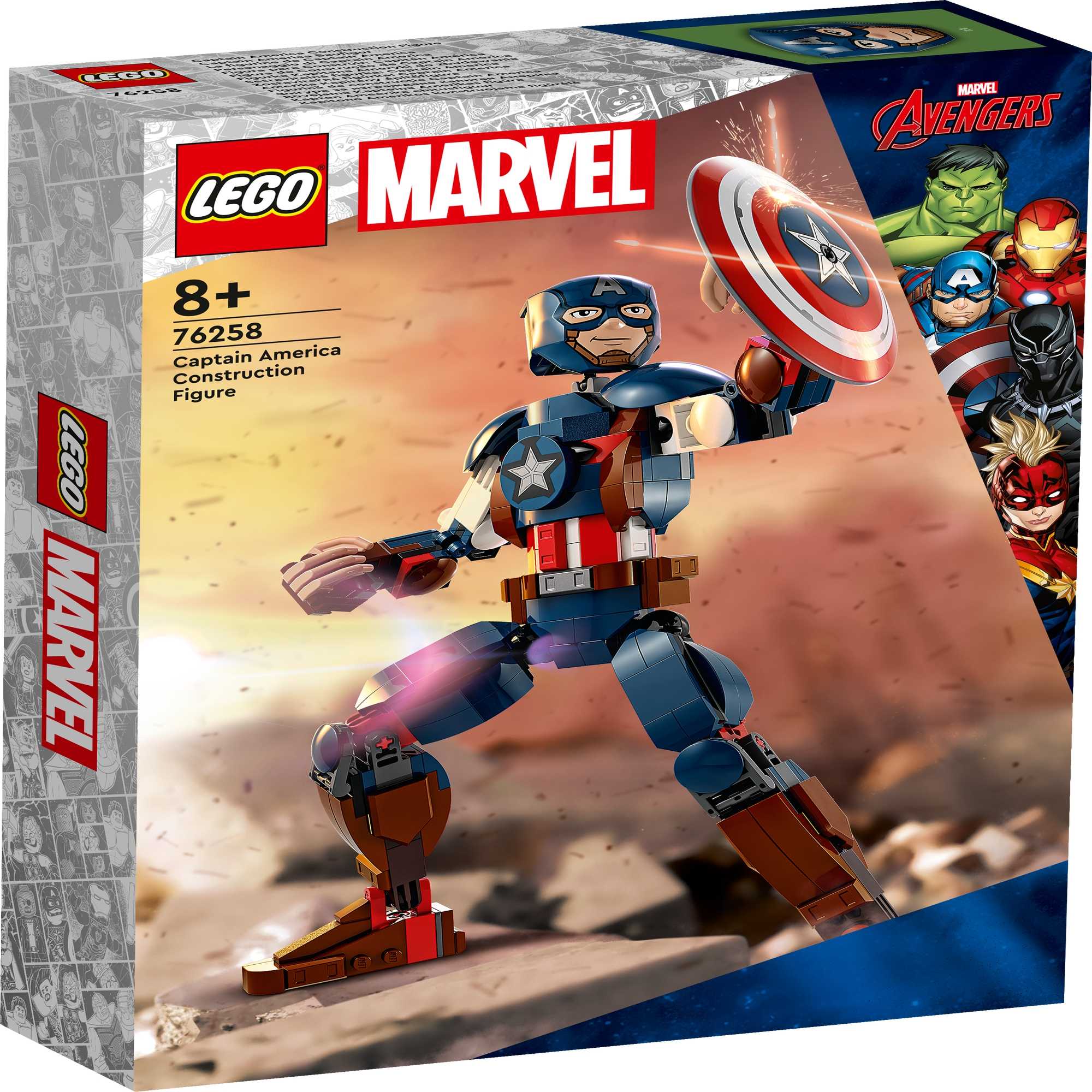 Lego super clearance heroes captain america