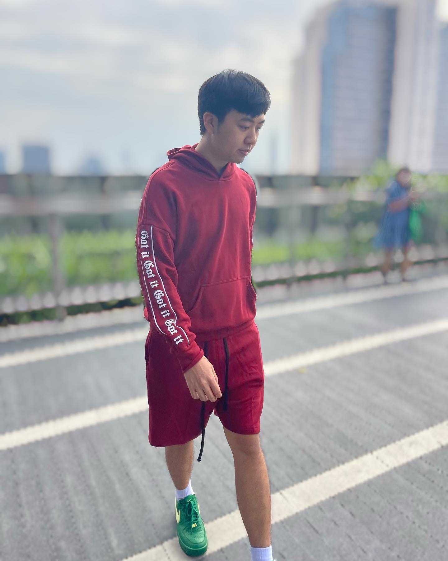 Hoodies with store arm print