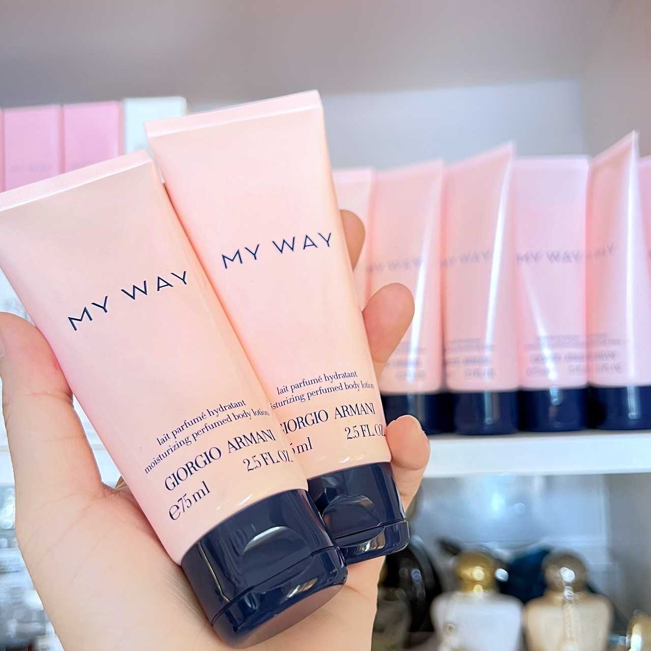 Giorgio armani my way body lotion best sale