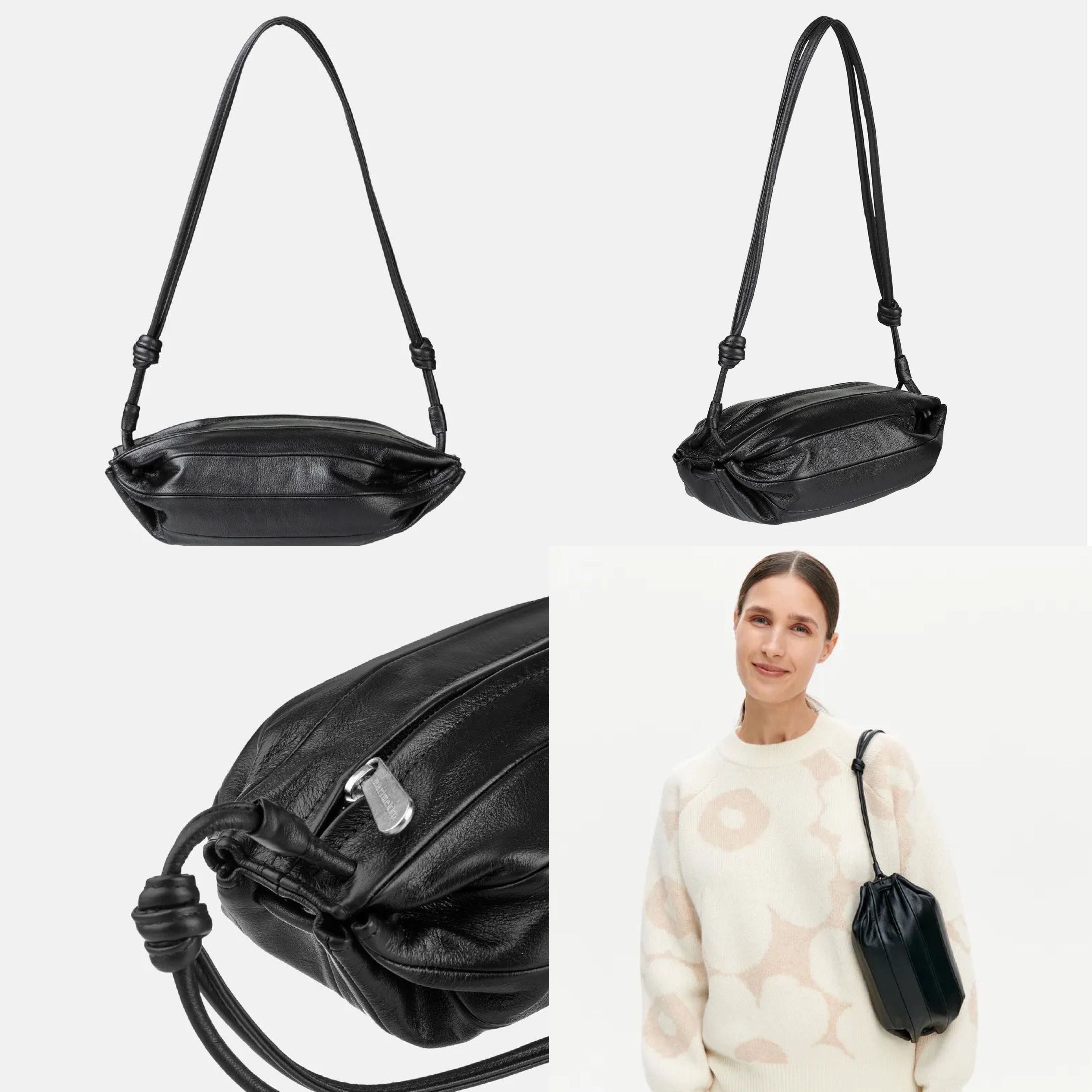 marimekko karla bag in black LINE SHOPPING
