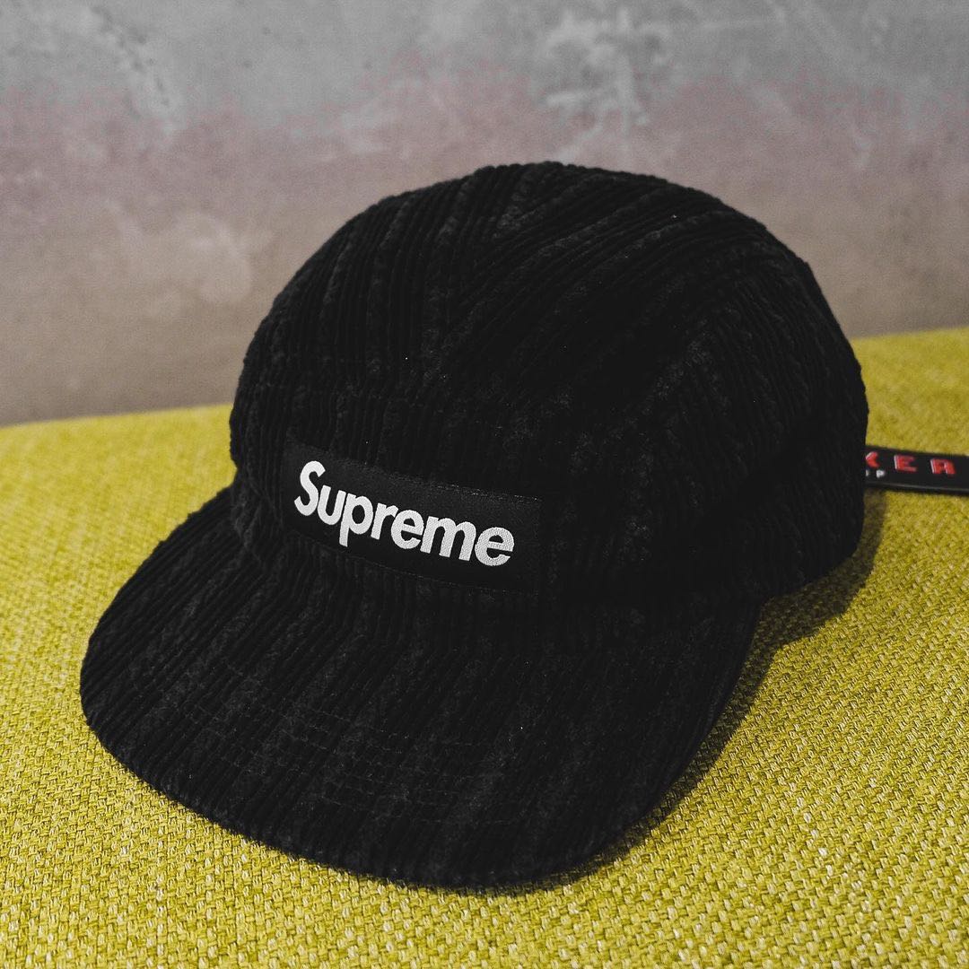 Supreme corduroy camp cap ss18 on sale