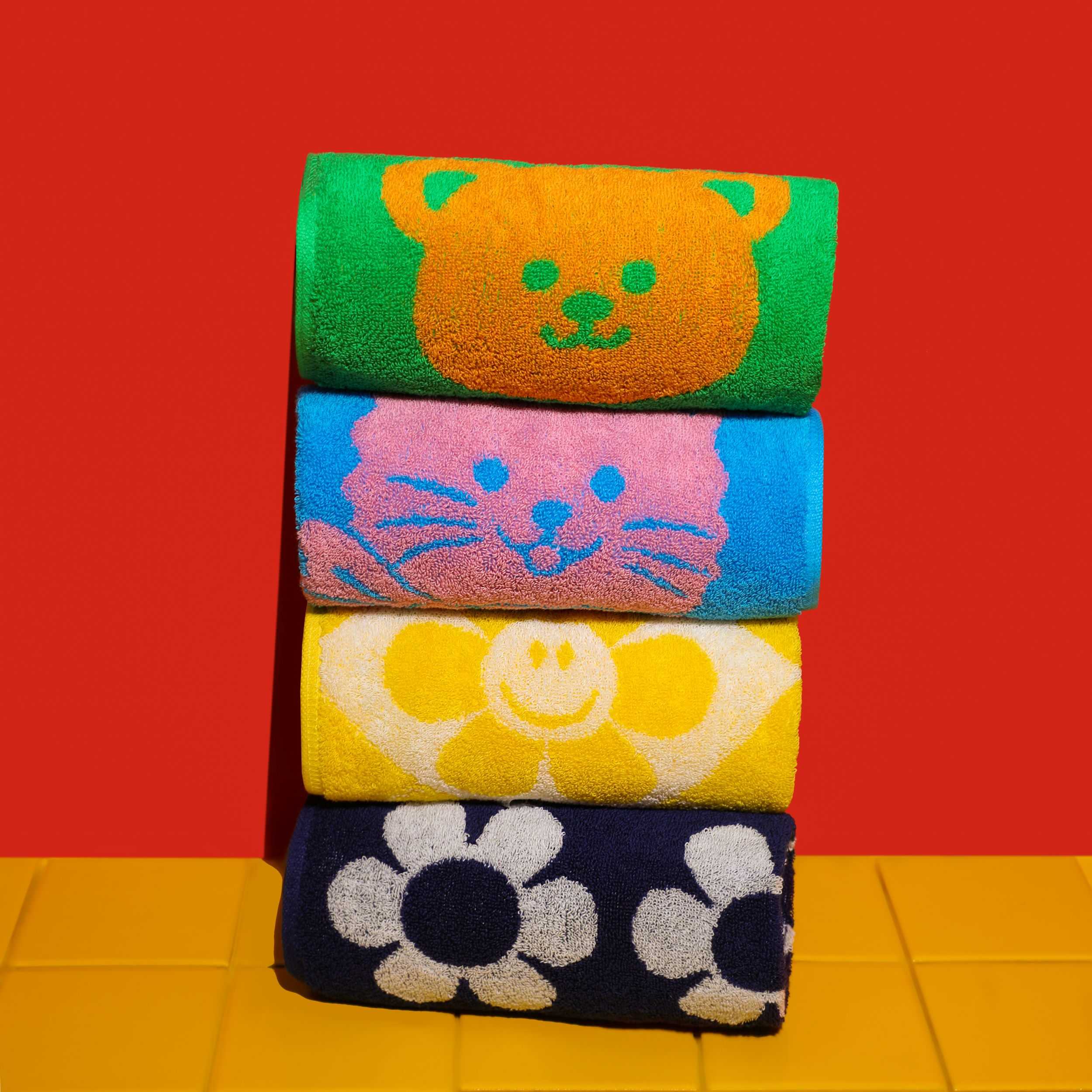 Face Towel Set ผ้าเช็ดหน้า LINE SHOPPING