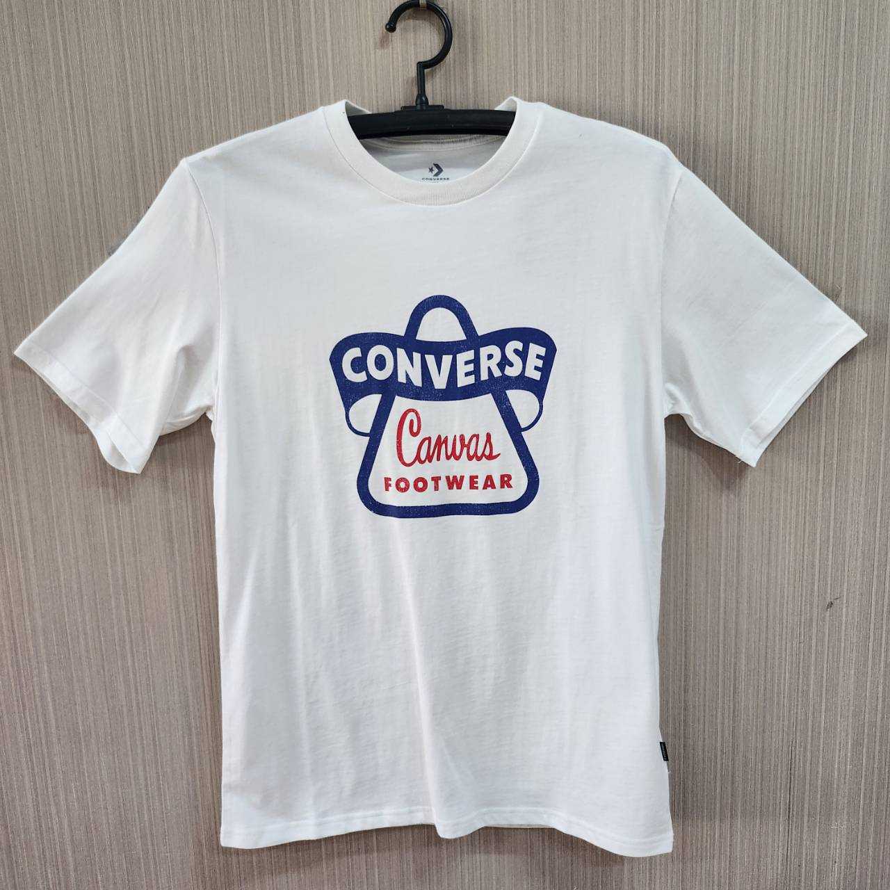Vintage Logo Short Sleeve Tee white LINE SHOPPING