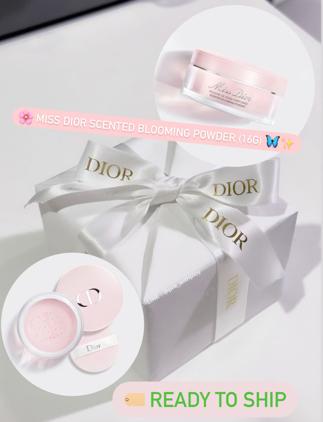 Miss dior hotsell scented blooming powder