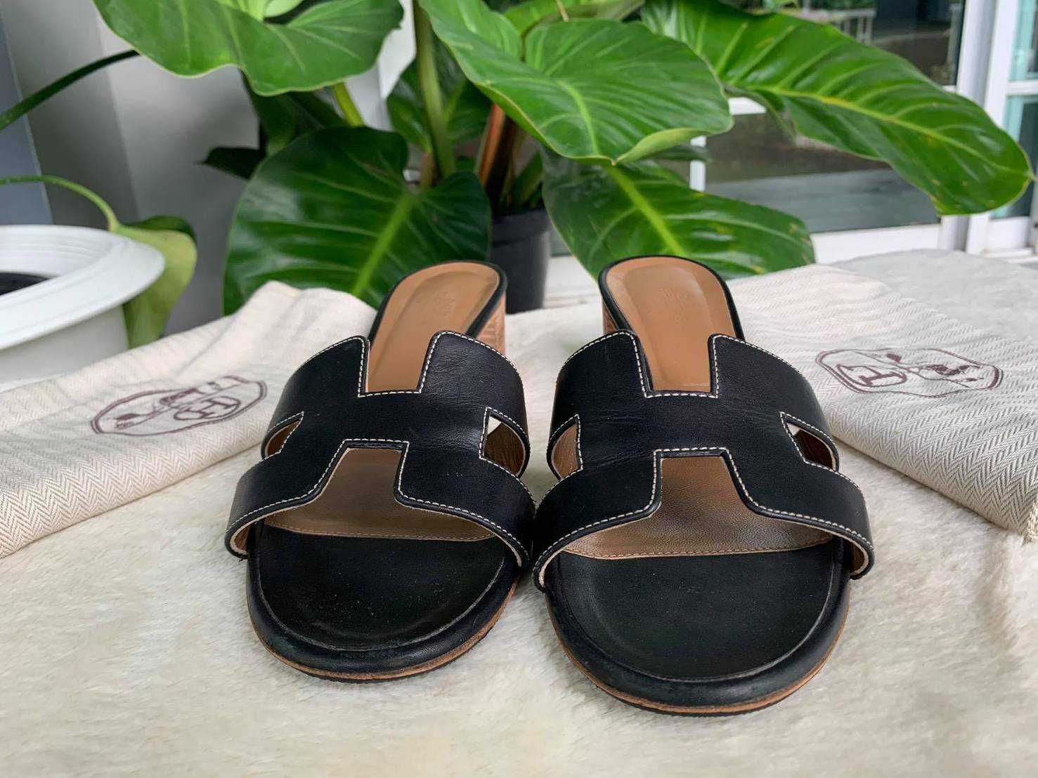 Hermes Oran Sandals LINE SHOPPING