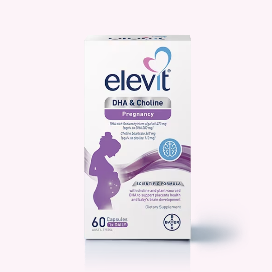 Elevit DHA & Choline Pregnancy 60 แคปซูล LINE SHOPPING