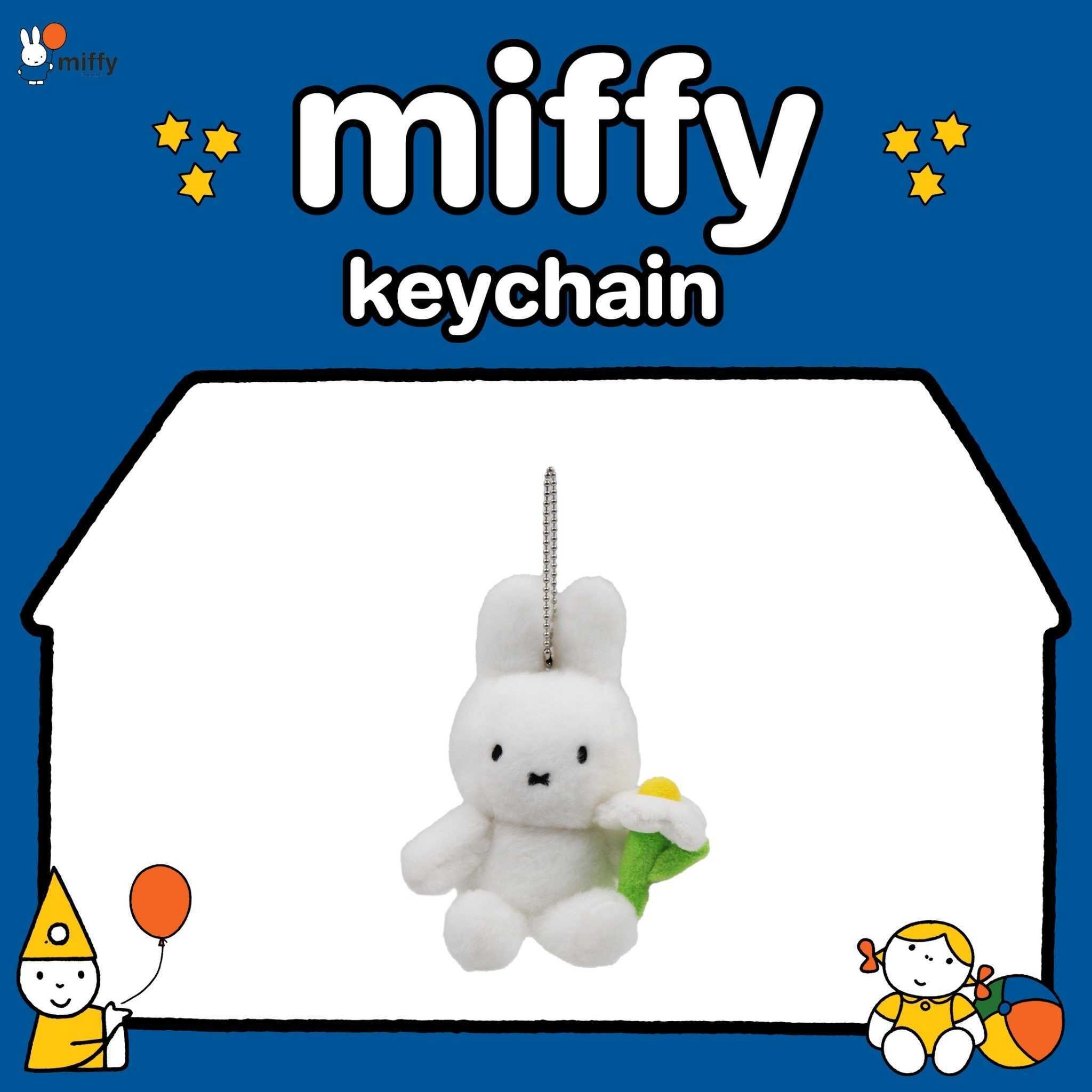 Miffy Plush Keychain