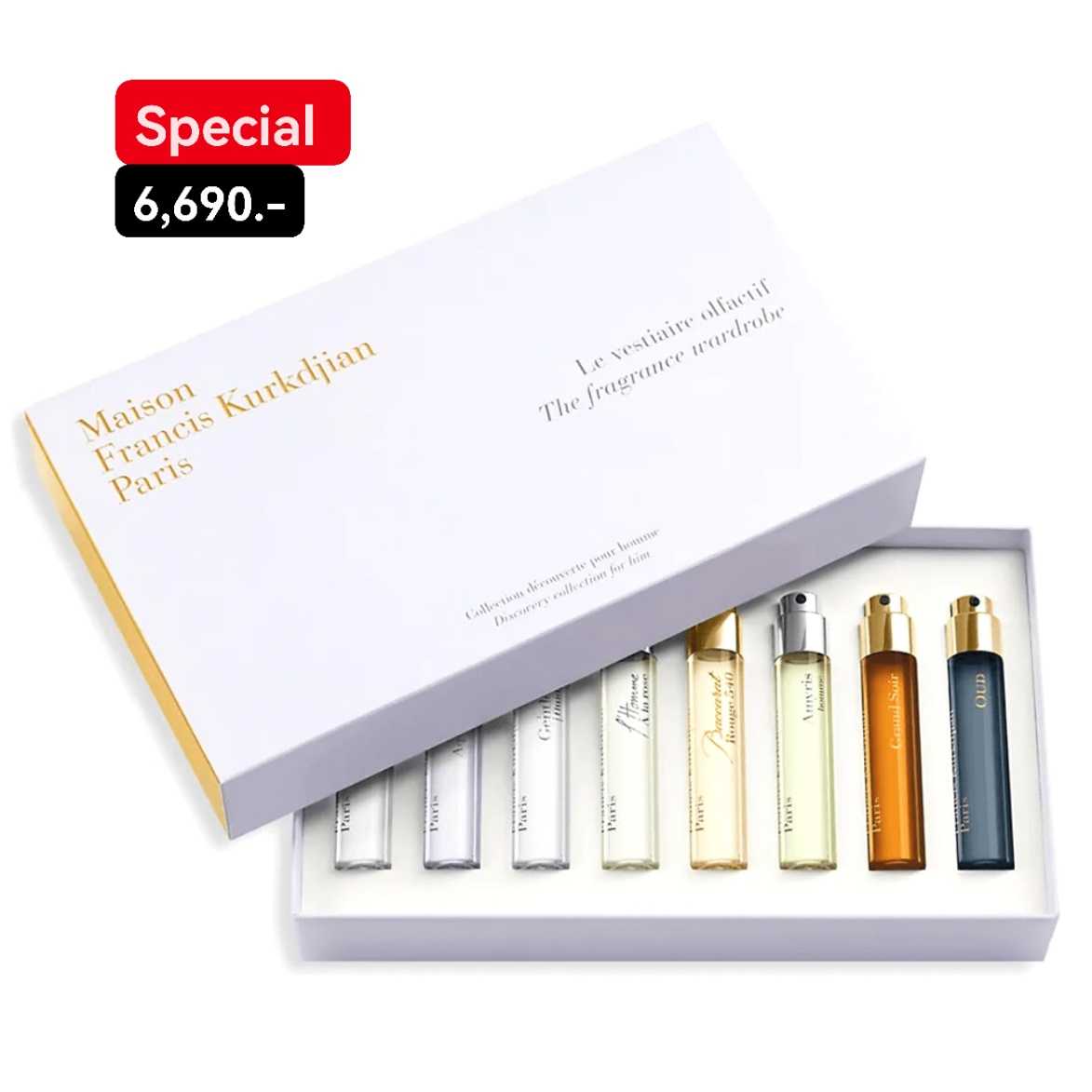 Maison francis kurkdjian fragrance wardrobe for him best sale